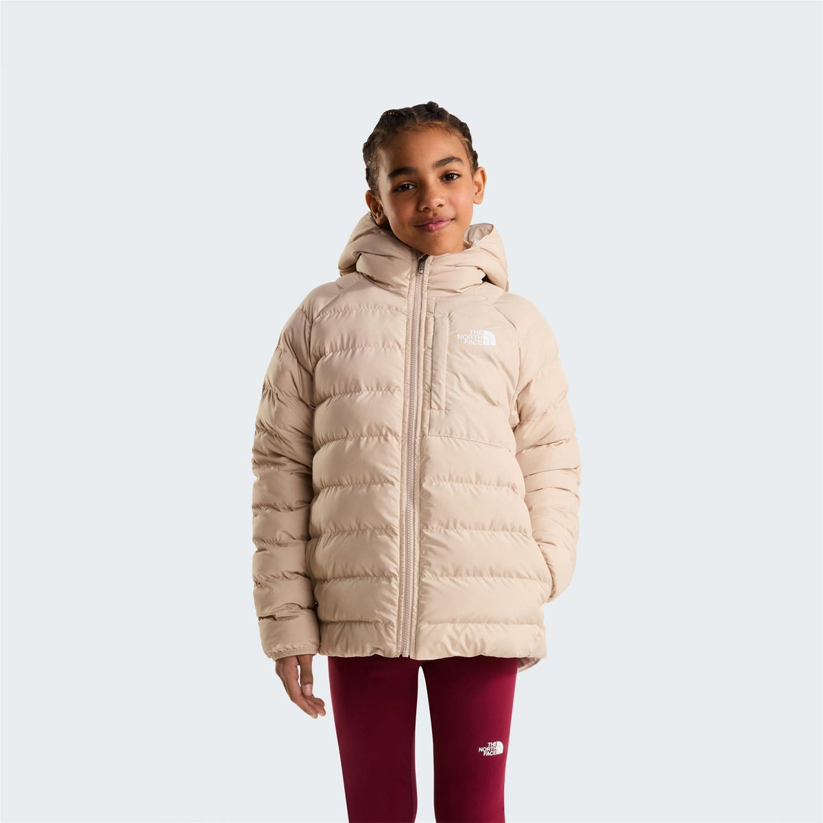 The North Face Perrito Reversible Hooded Short Puffer Jacket