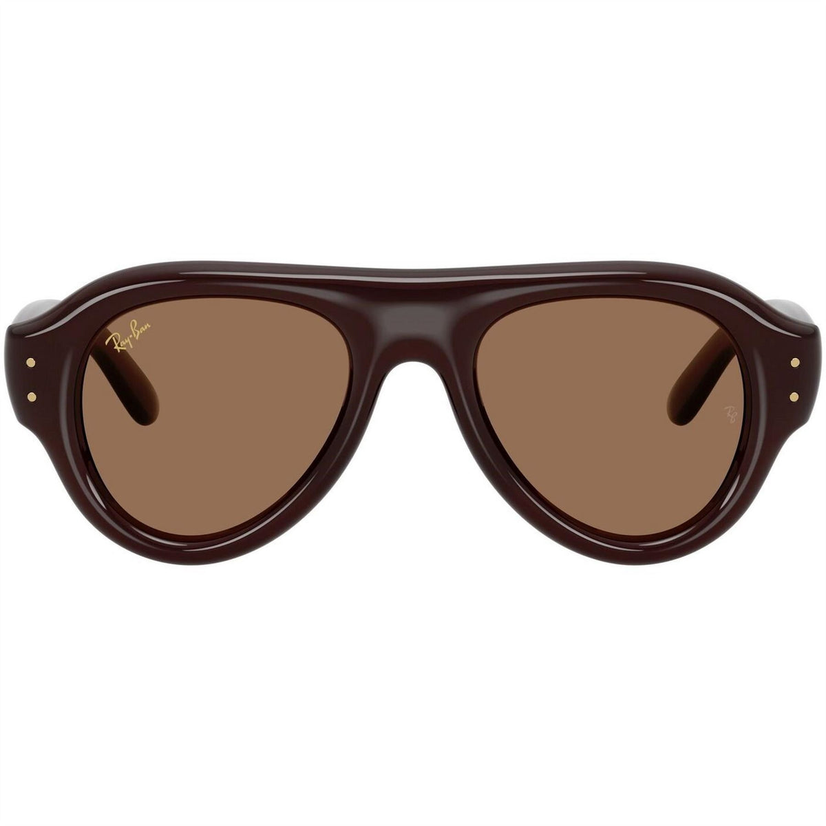 Ray-Ban Pilot Puffer Round Sunglasses
