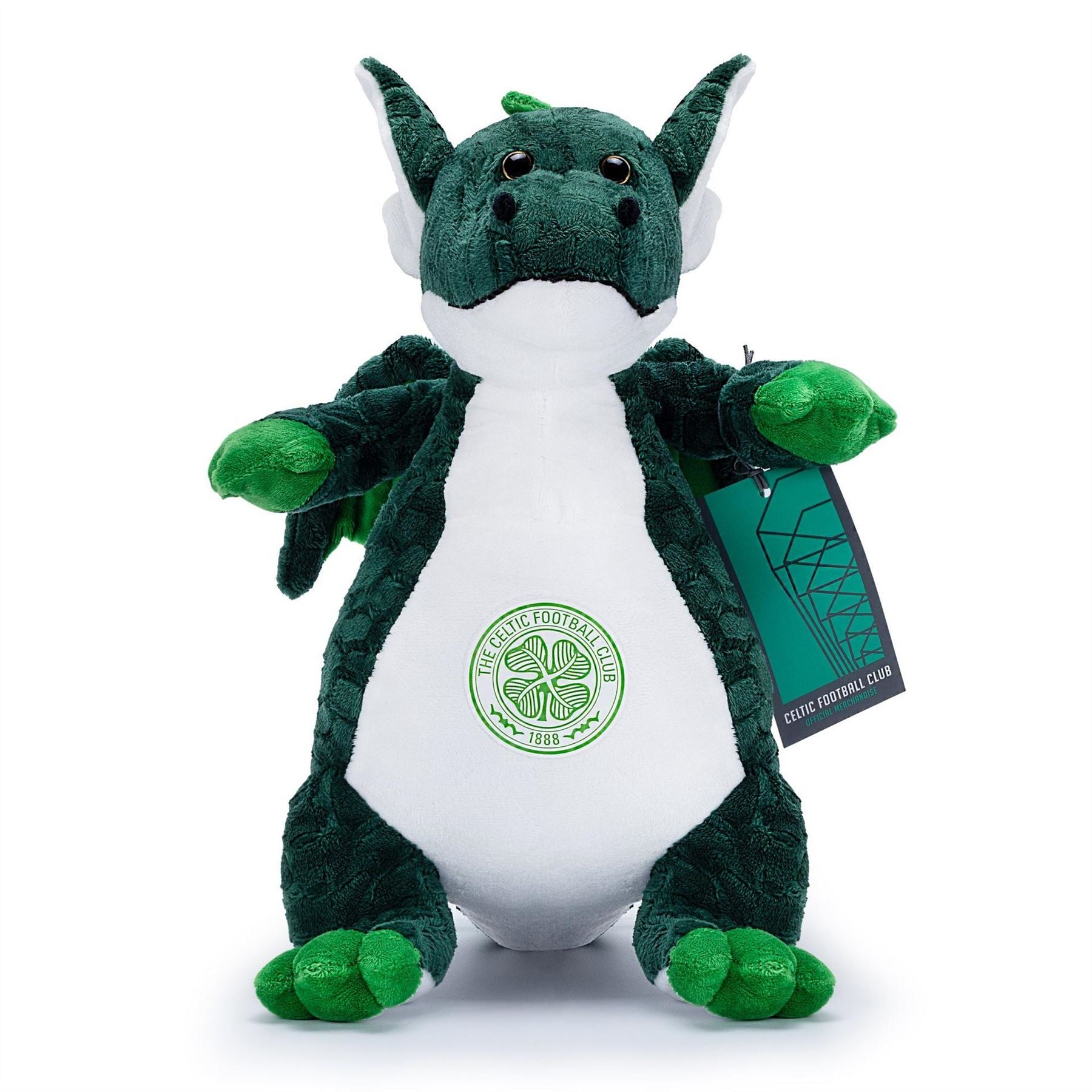 Team Celtic Officially Licensed Standing Dragon Soft Toy 33 cm