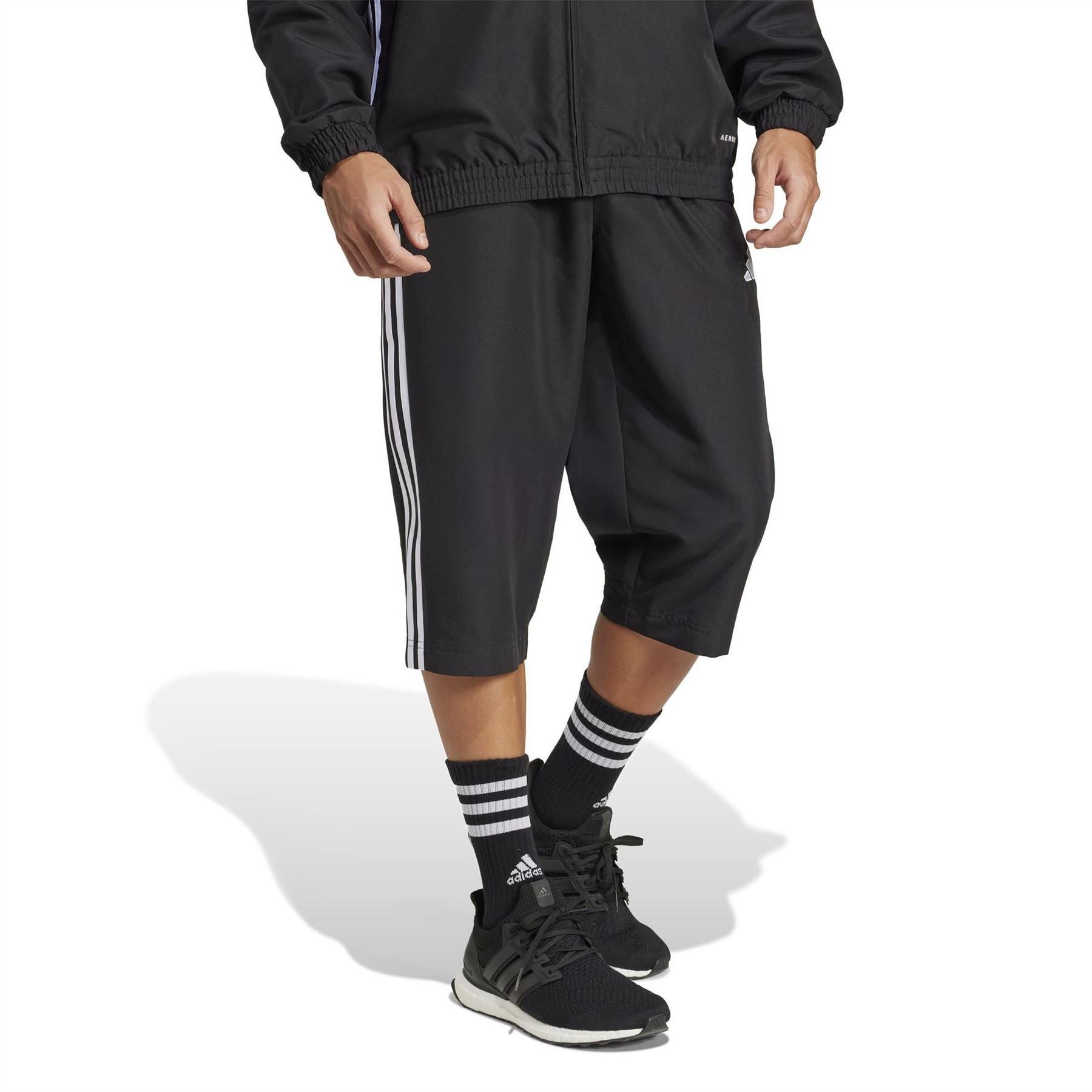 adidas 25 Essentials Woven Three Quartertracksuit Bottoms