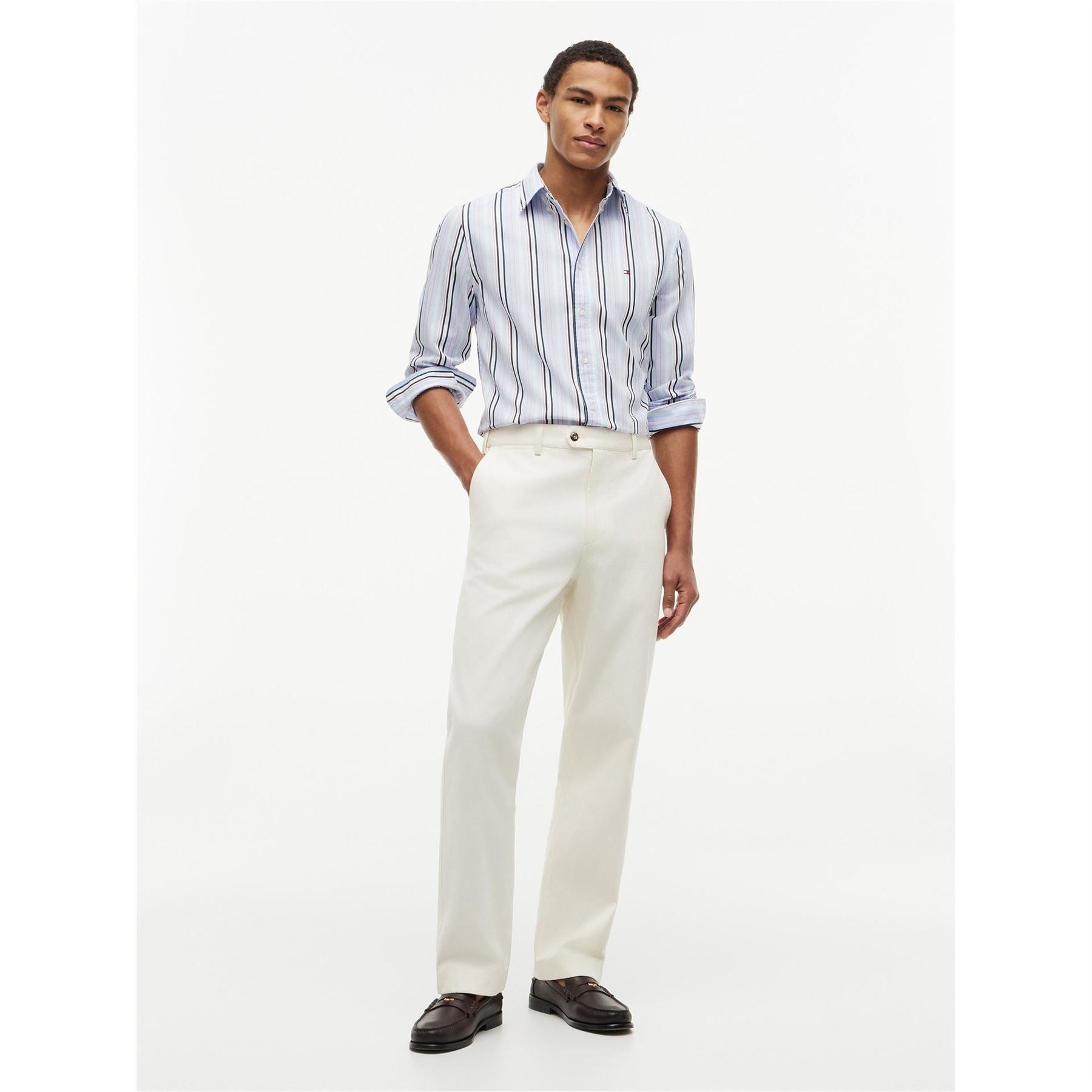 Tommy Hilfiger Long Sleeve Patterned Shirt