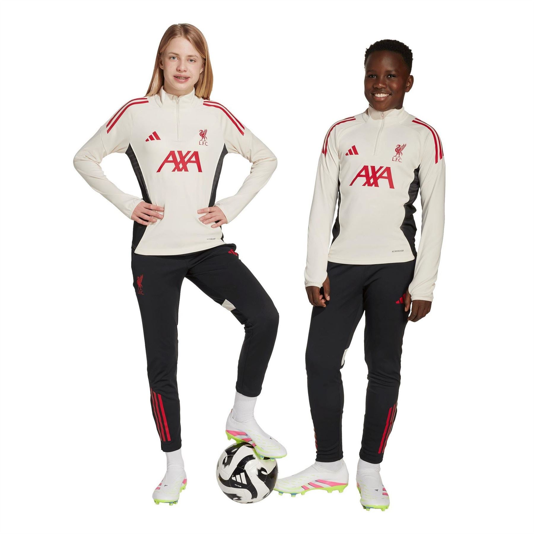 adidas Liverpool Training Tracksuit Bottoms 2025 2026 Juniors