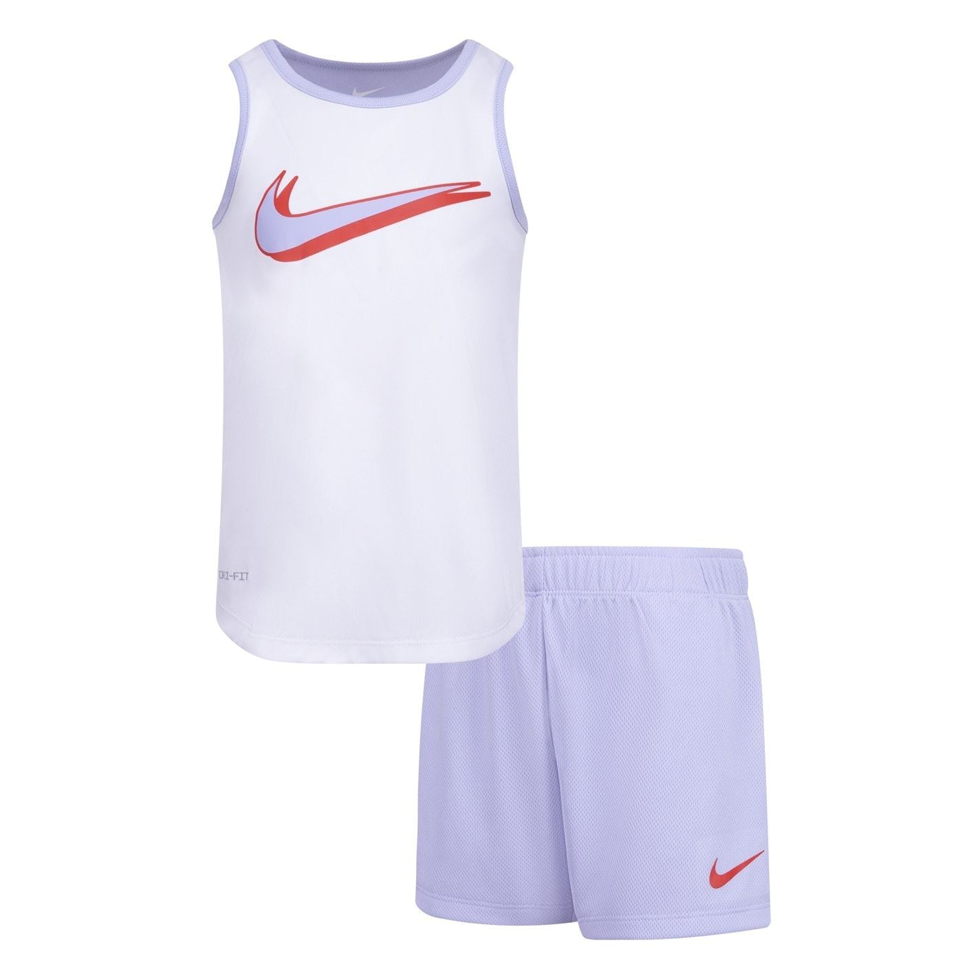 Nike Large Genie Crew Neck Sleeveless Tank and Short Set