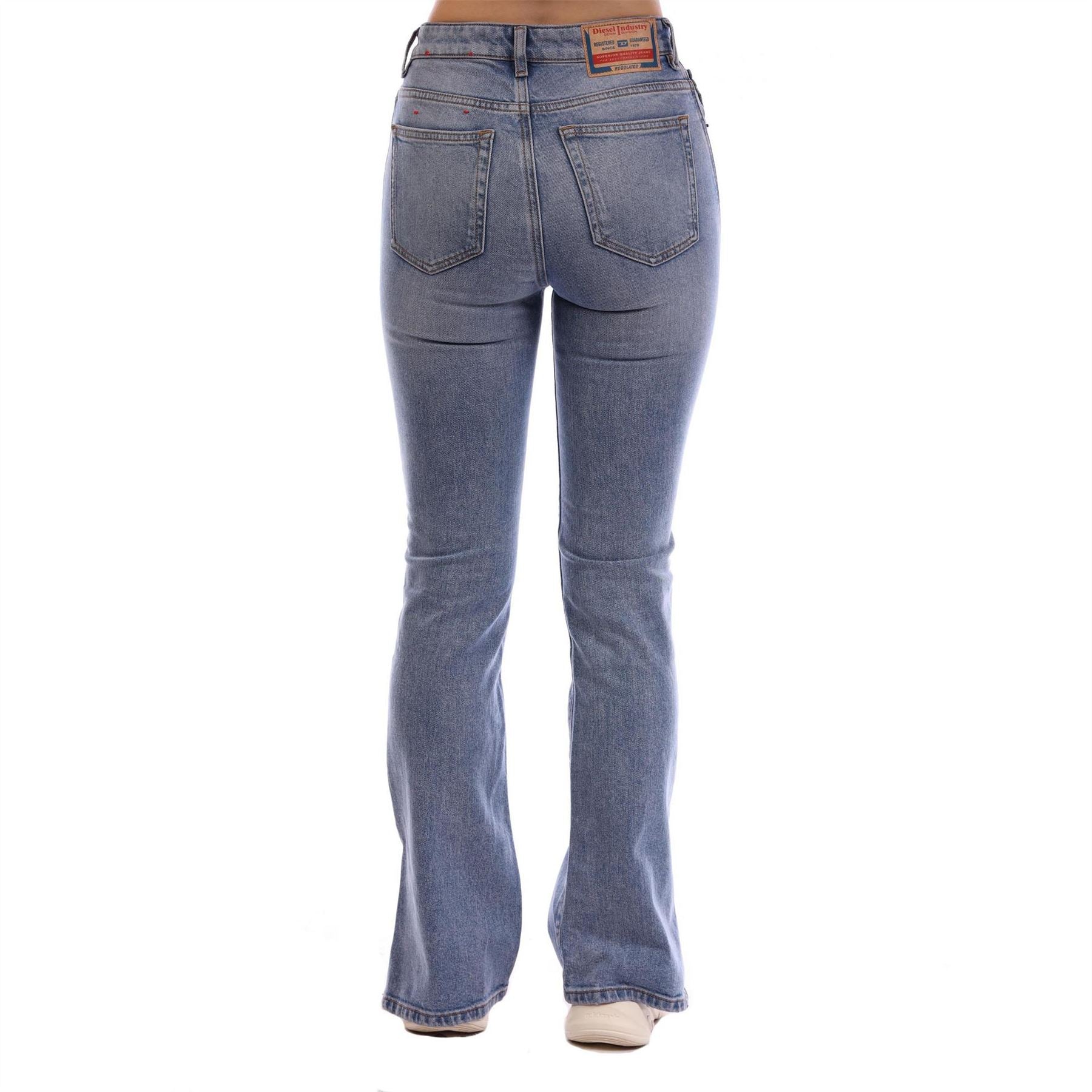 Diesel Five Pocket Straight Leg Jeans
