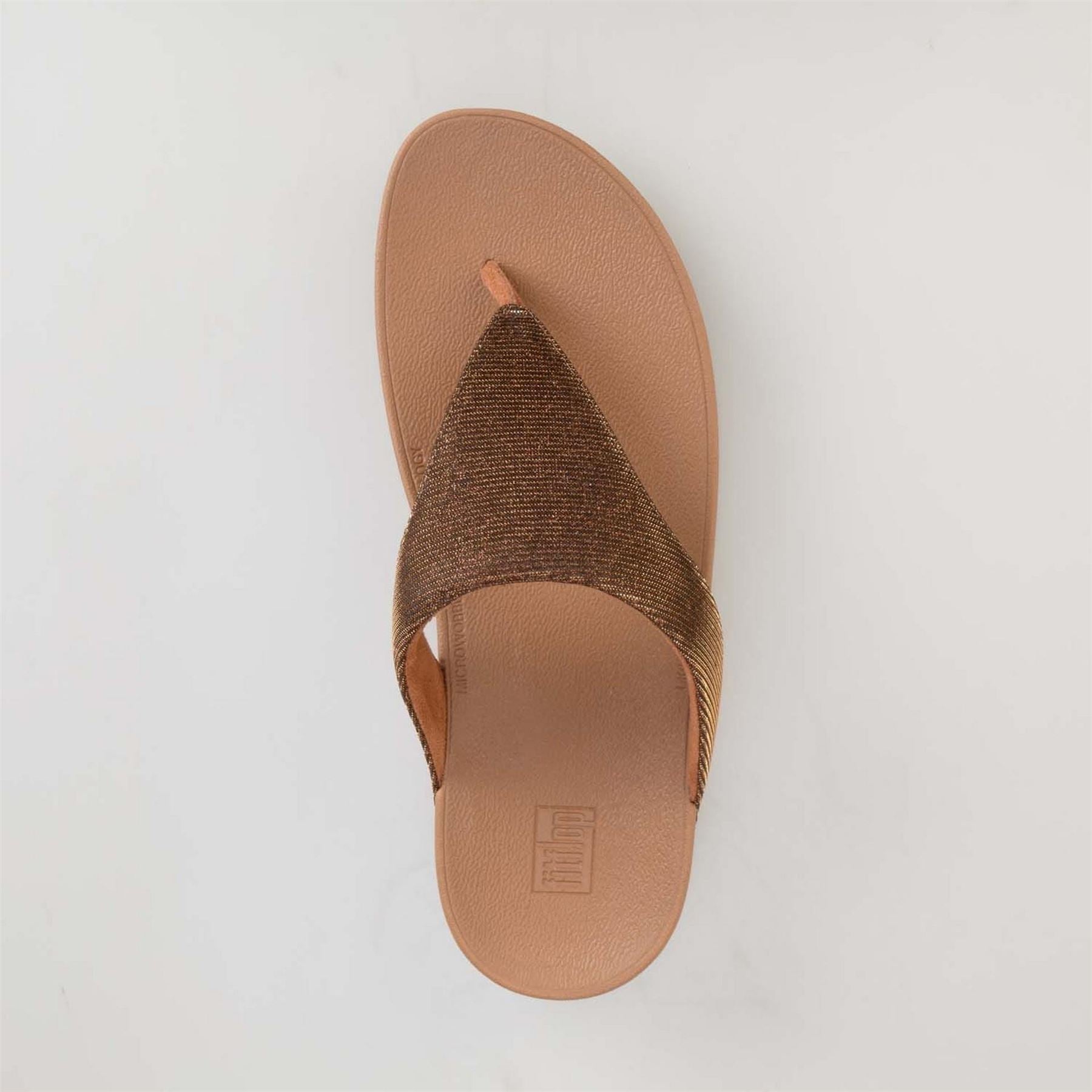 Fitflop Lottie Glitzy Toe Thong Sandals