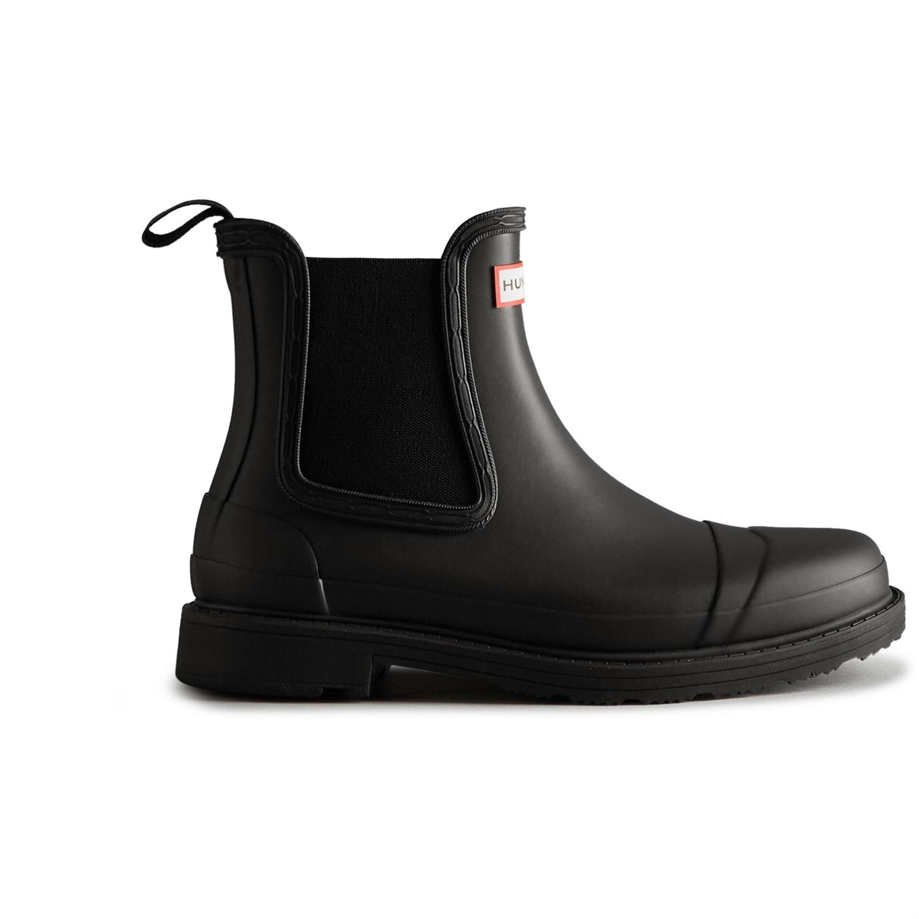 Hunter Comando Chelsea Block Heel Boots