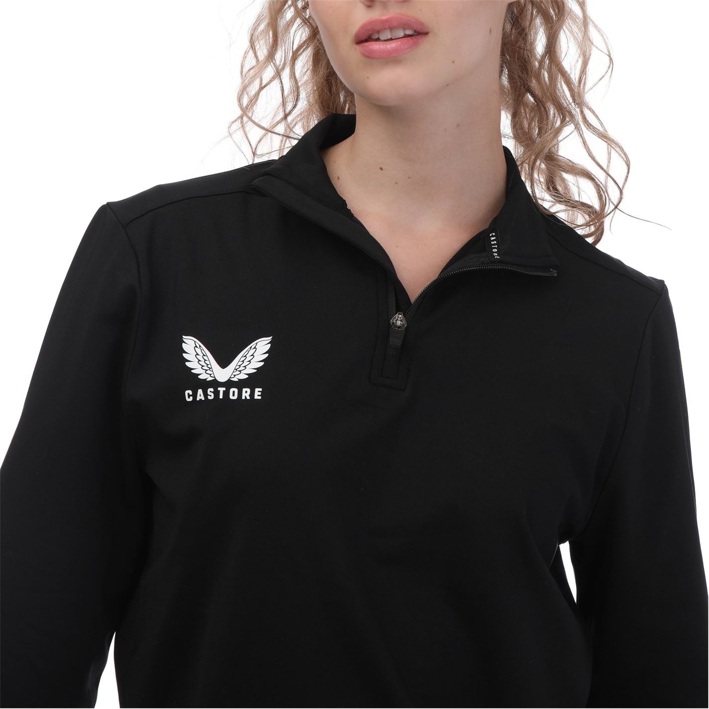 Castore Womens Rangers Quarter Zip Midlayer
