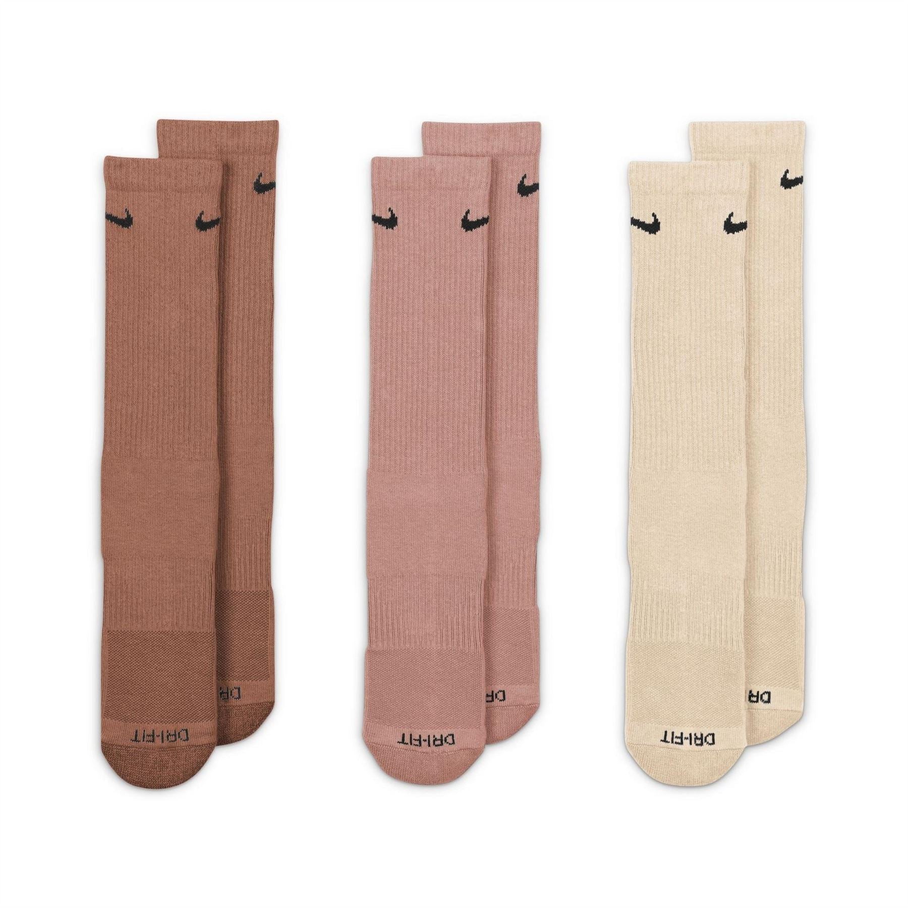 Nike 3 Pack Crew Socks Mens
