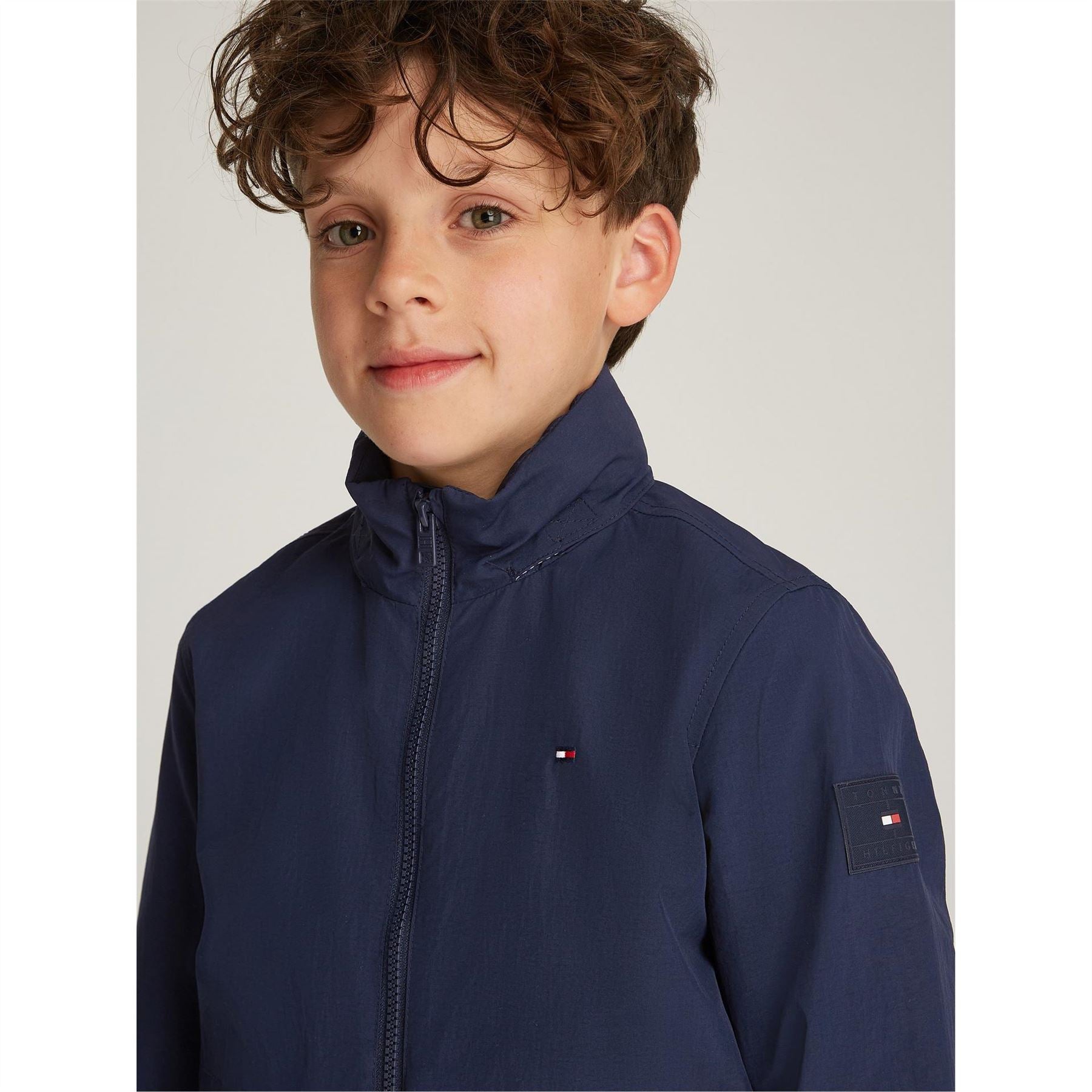 Tommy Hilfiger Solid Patterned Softshell Jacket
