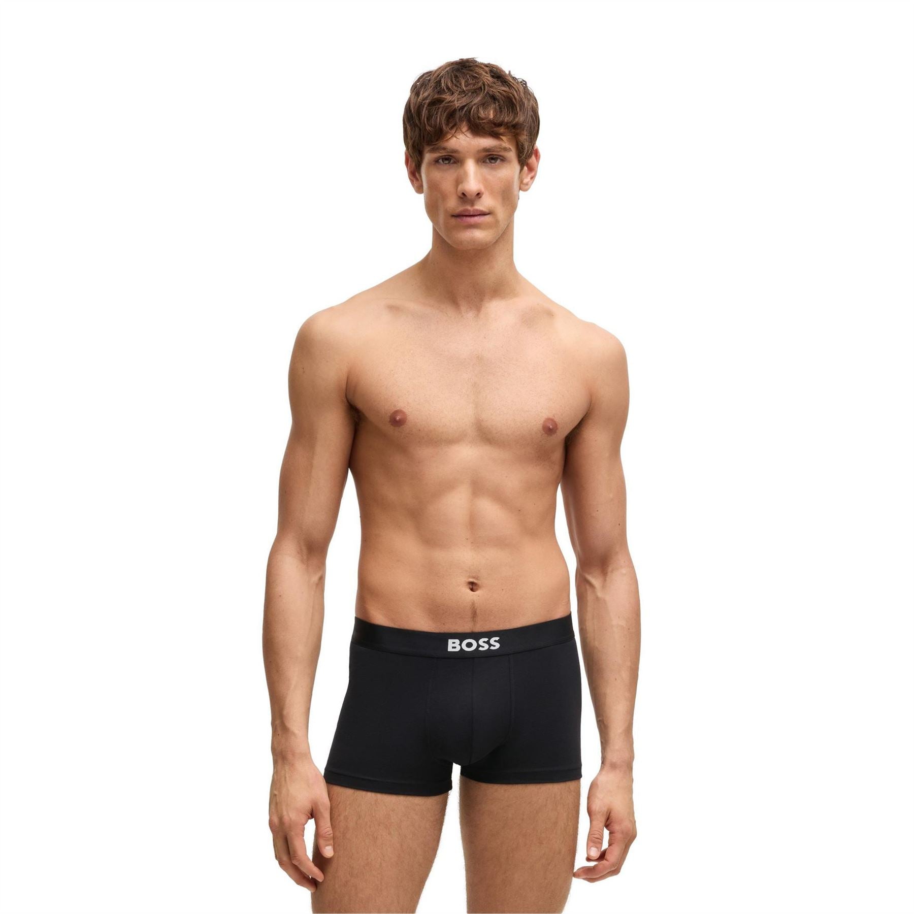 Boss BOSS 3 Pack Boxers with Logo Waistband