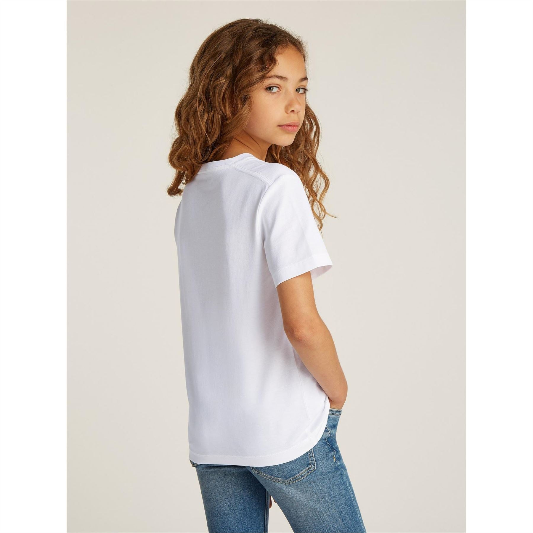 Calvin Klein Jeans Regular Fit Short Sleeve Crew Neck T-Shirt