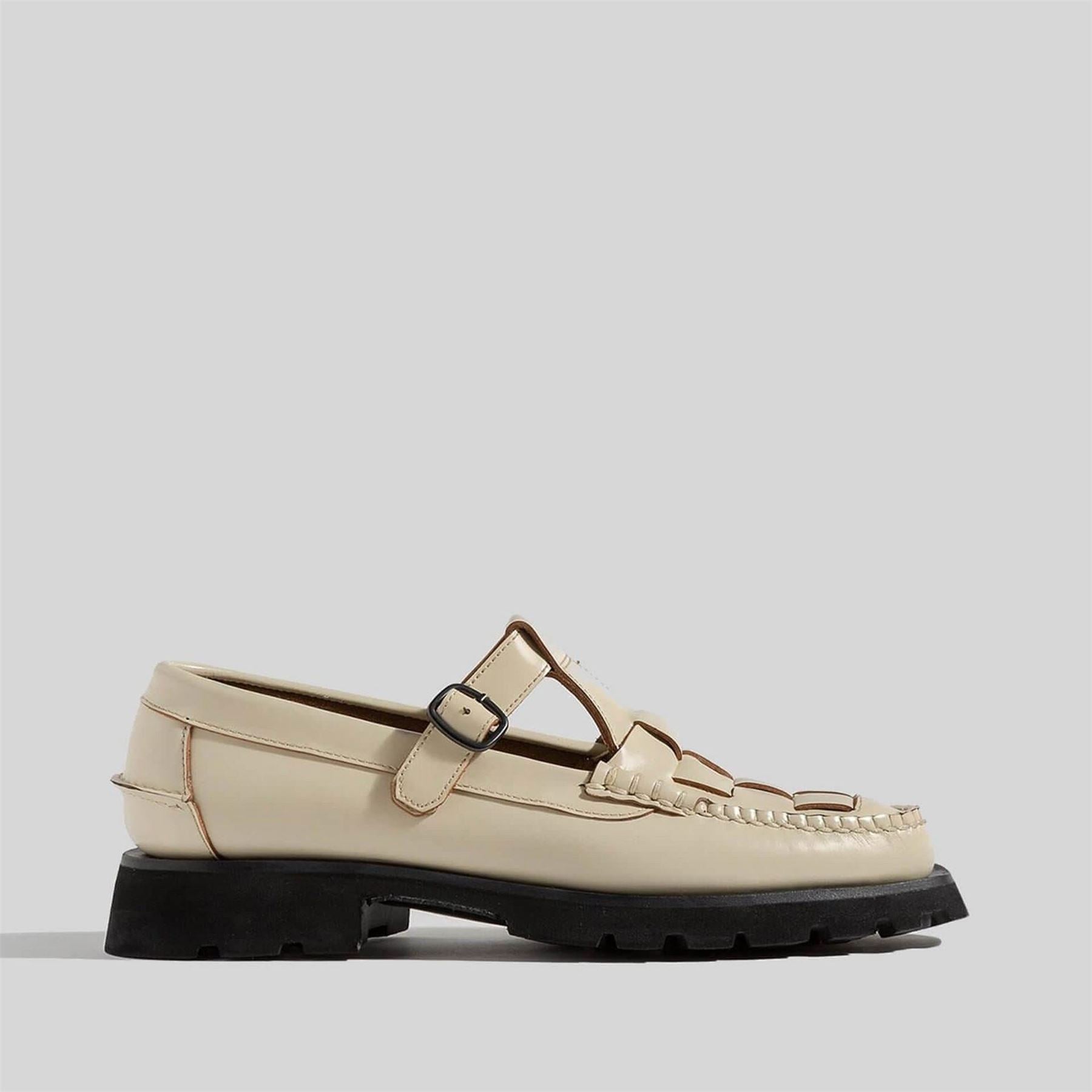 Hereu Sport Leather Flats