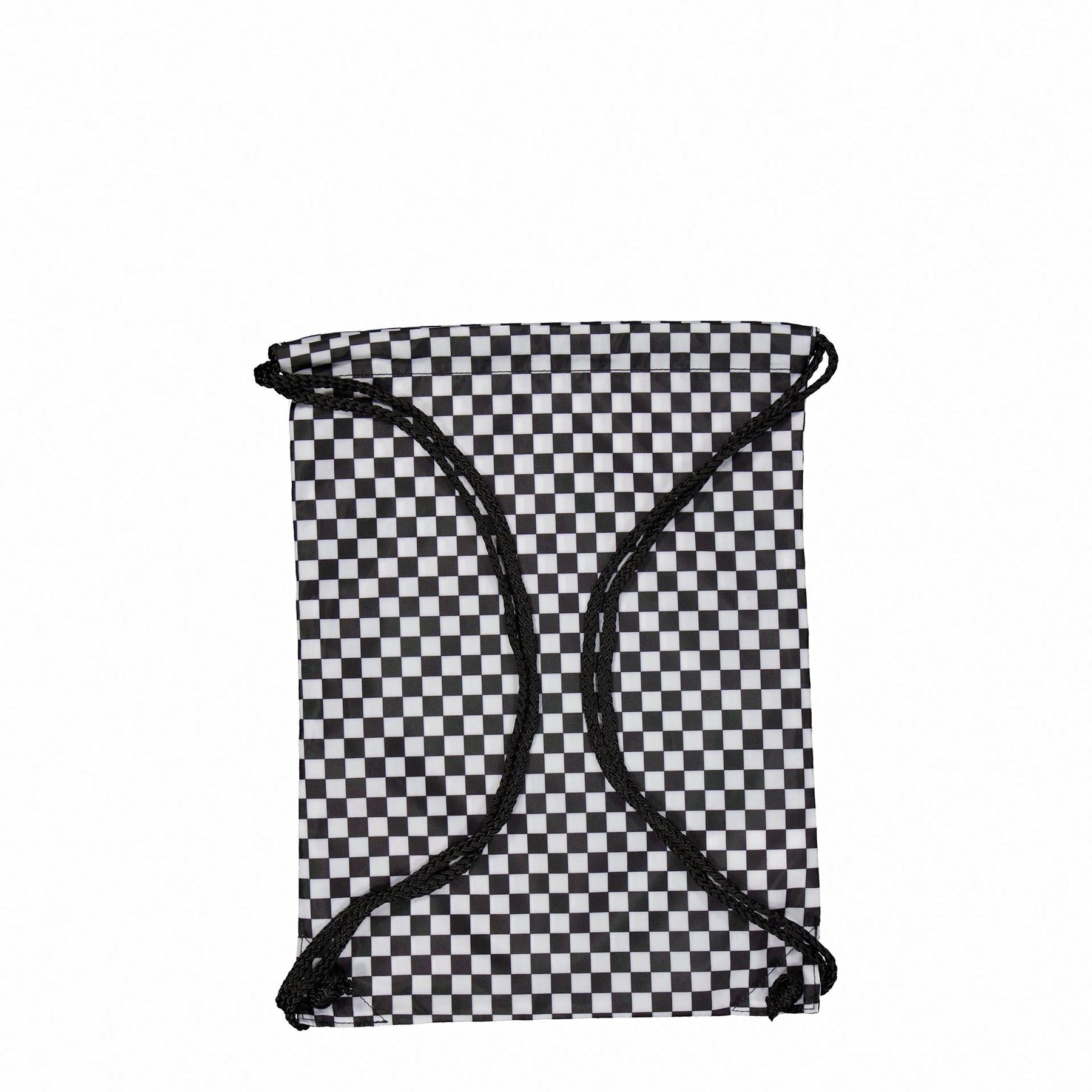 Vans Checkerboard Gym Sack Backpack with Logo