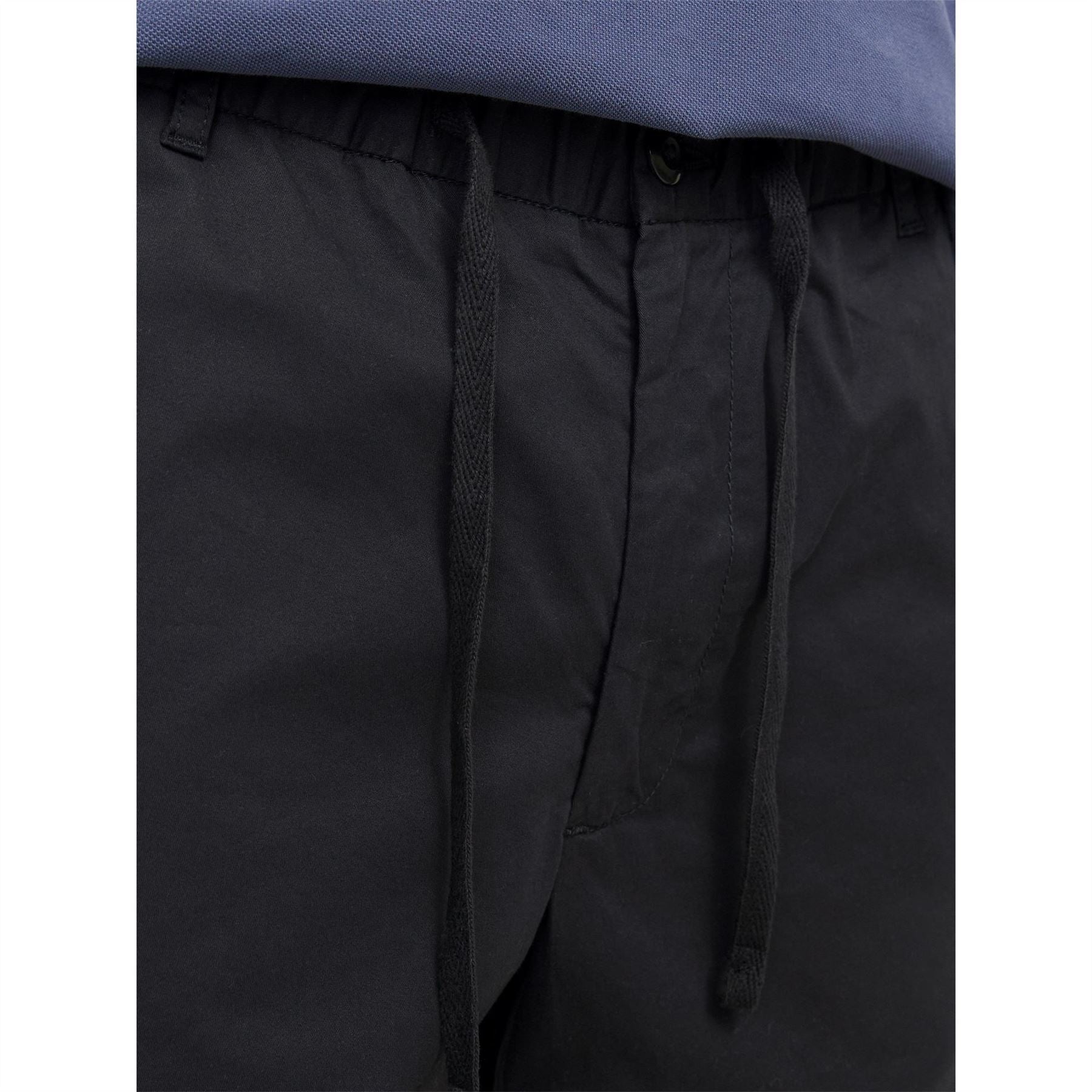 Jack and Jones Solid Patterned Bermuda Shorts