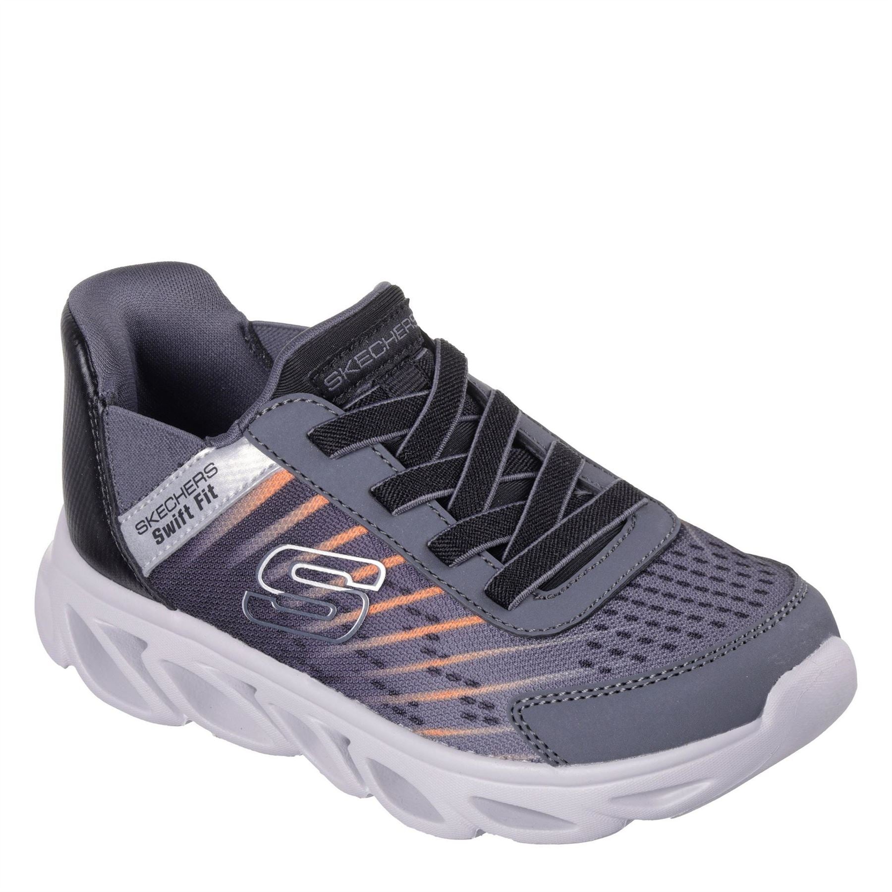 Skechers Flex Glide Stripe Low Top Walking Shoes