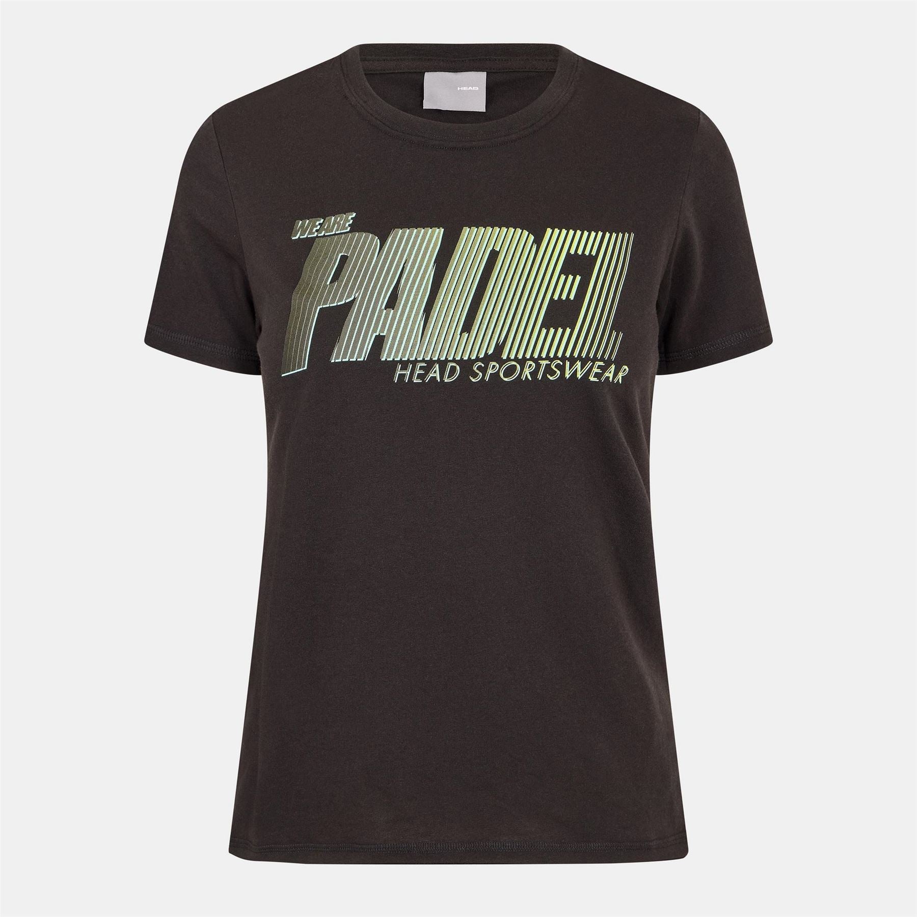 HEAD Padel Printed Logo Crew Neck Short Sleeve T-Shirt