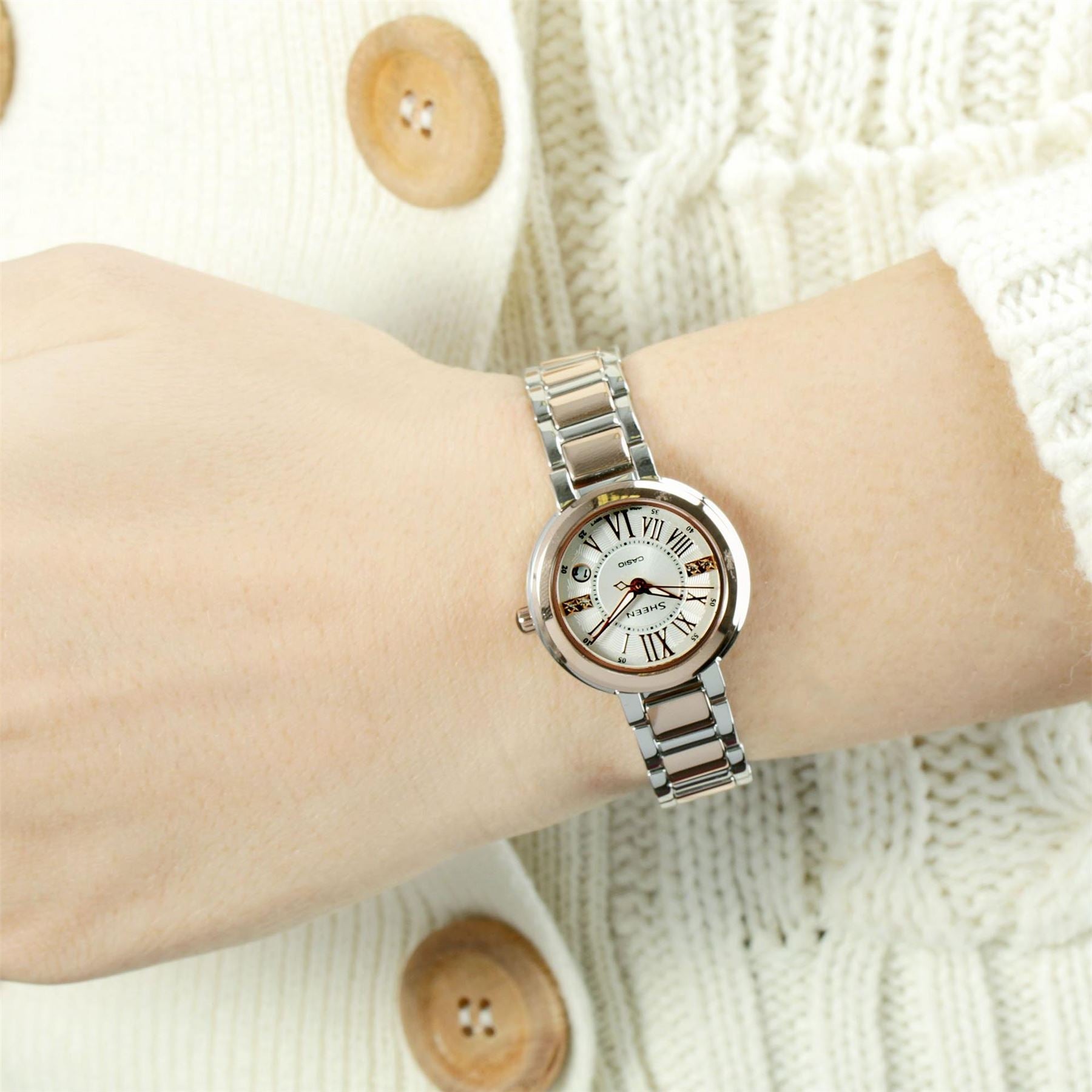 Casio Plated Stainless Steel Classic Quartz Watch