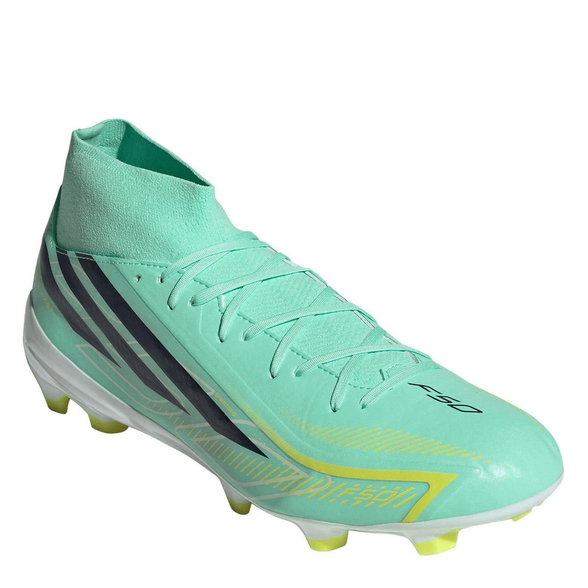 adidas Mens Hyperfast League Mid Firm Ground Football Boots
