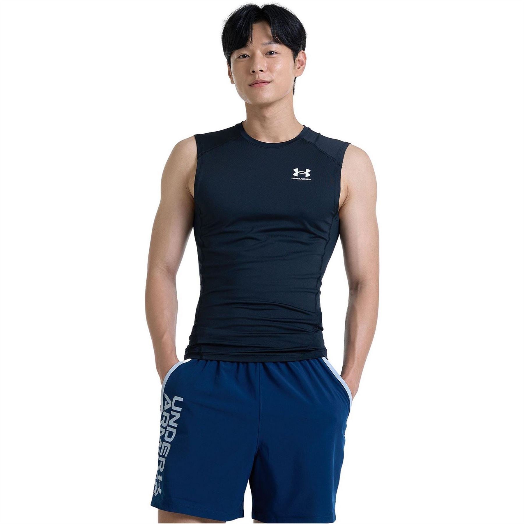 Under Armour Heat Gear Compression Sleeveless T-Shirt