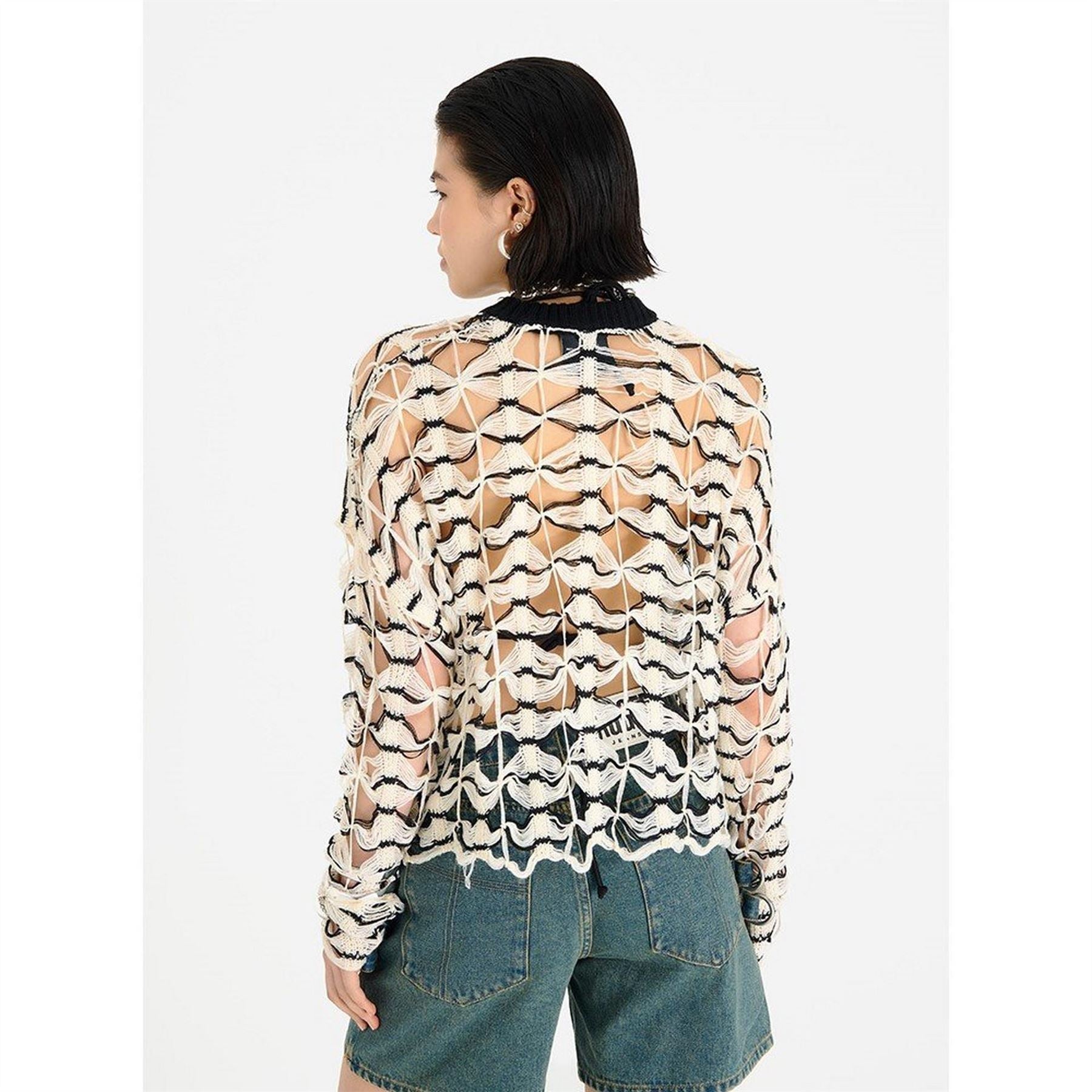 The Ragged Priest Craft Knit Crew Neck Jumper
