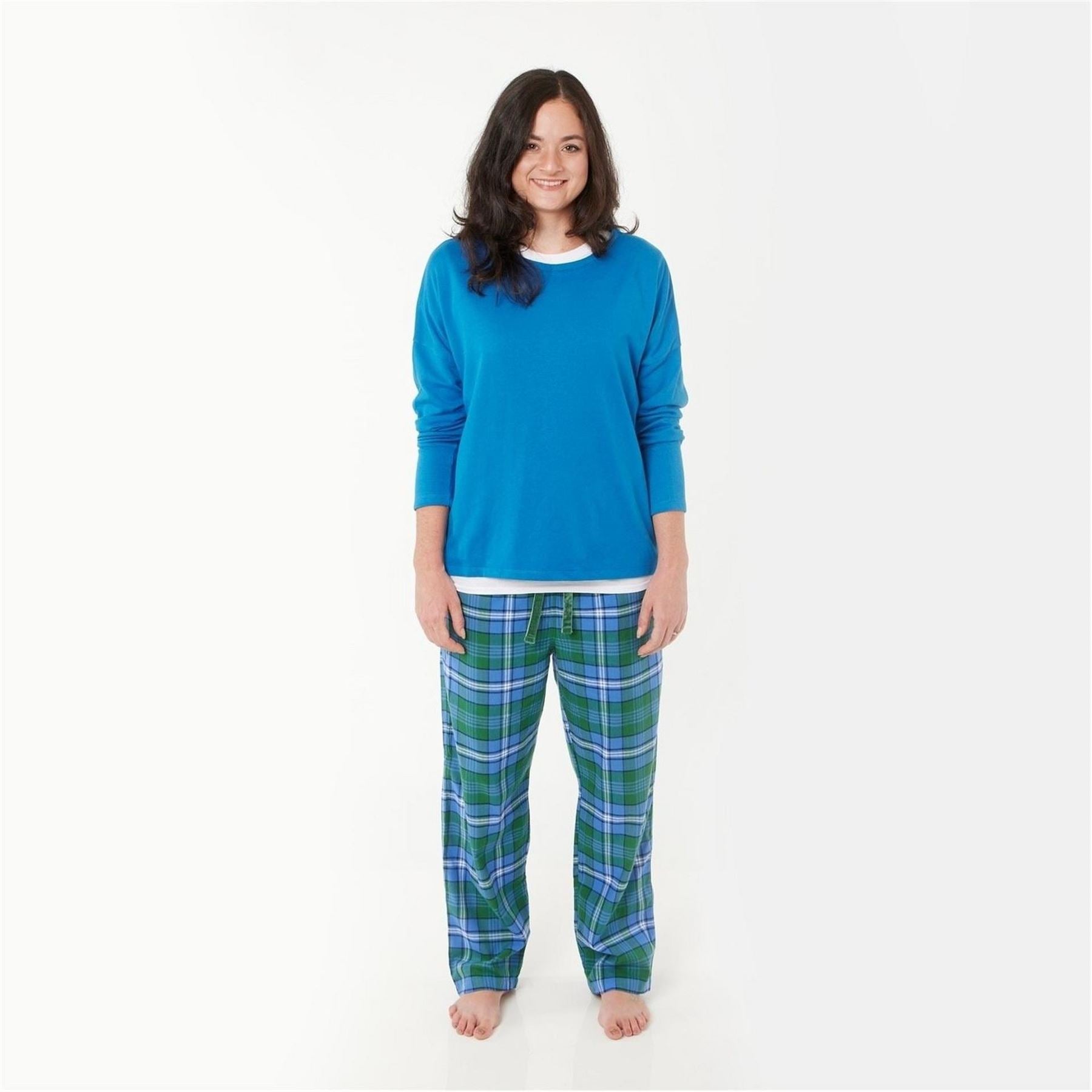 Loungers Ladies Organic Brushed Cotton Lounge Trousers