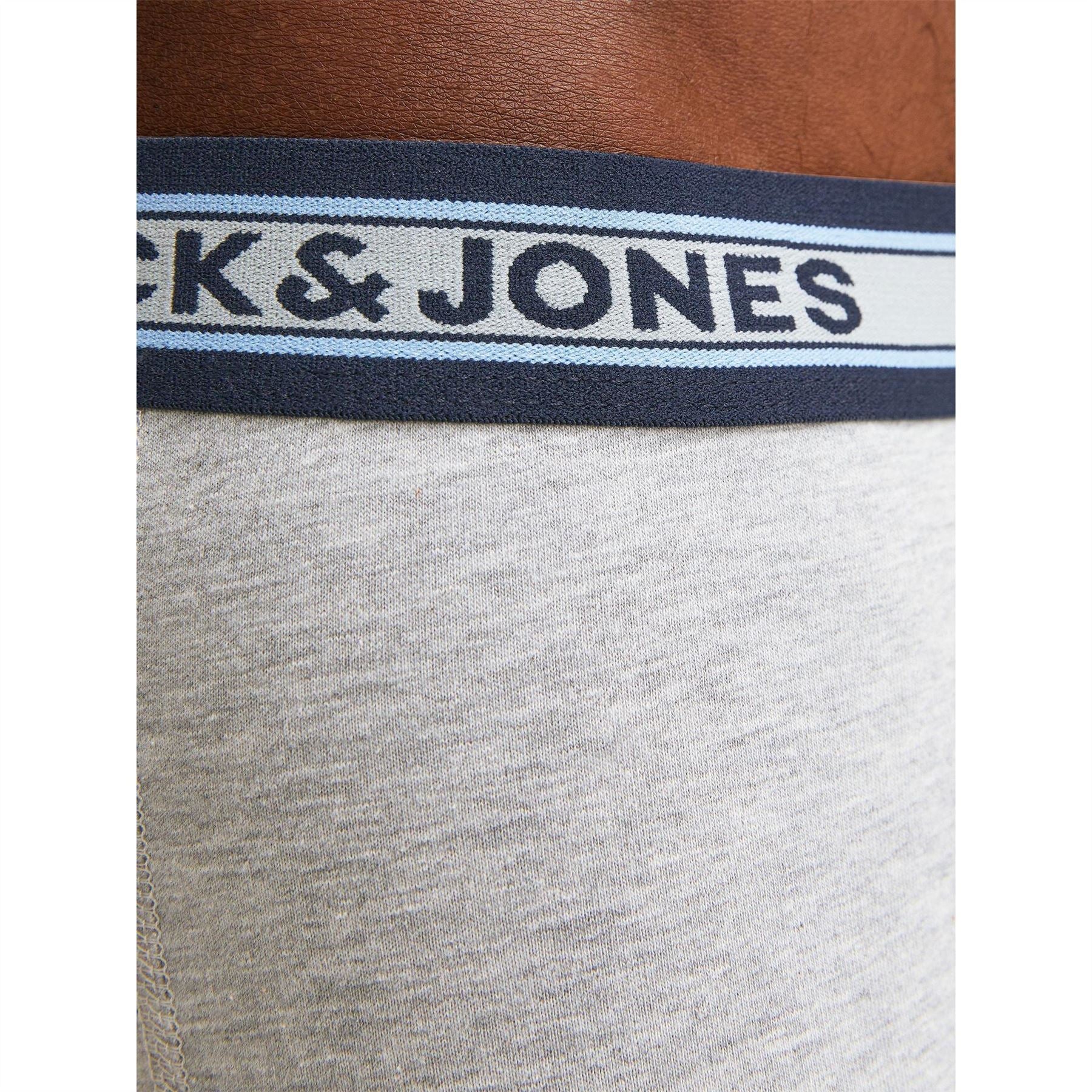 Jack and Jones Mens Solid 10 Pack Boxer Trunks