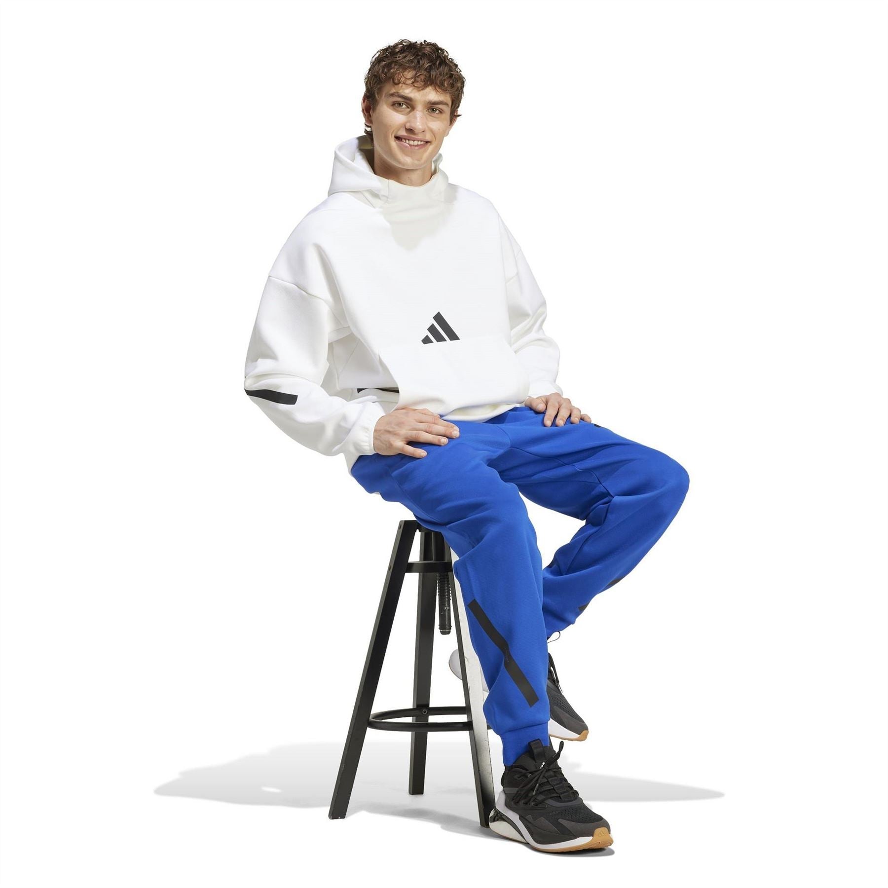 adidas Z.N.E. Logo Print Slim Joggers