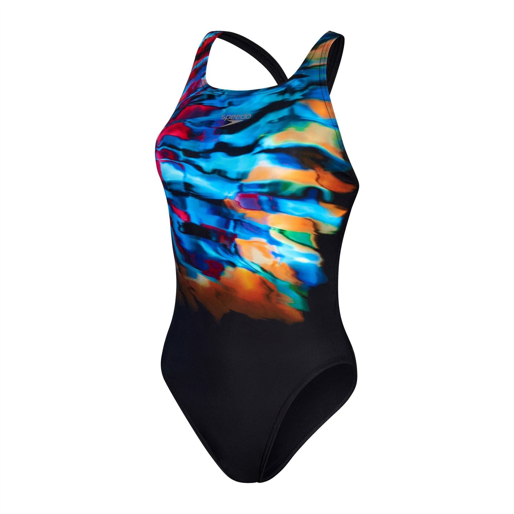 Speedo Placement Digital Abstract Swimsuit