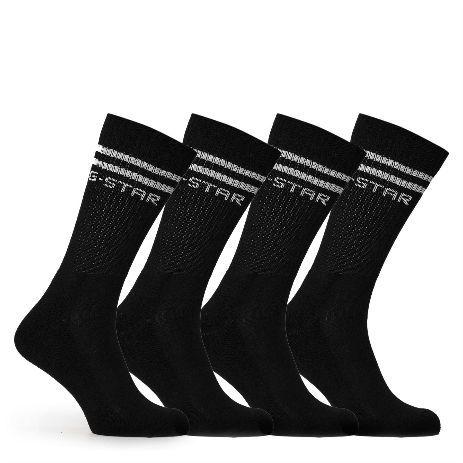 G Star Crow 4 Pack Crew Long Socks