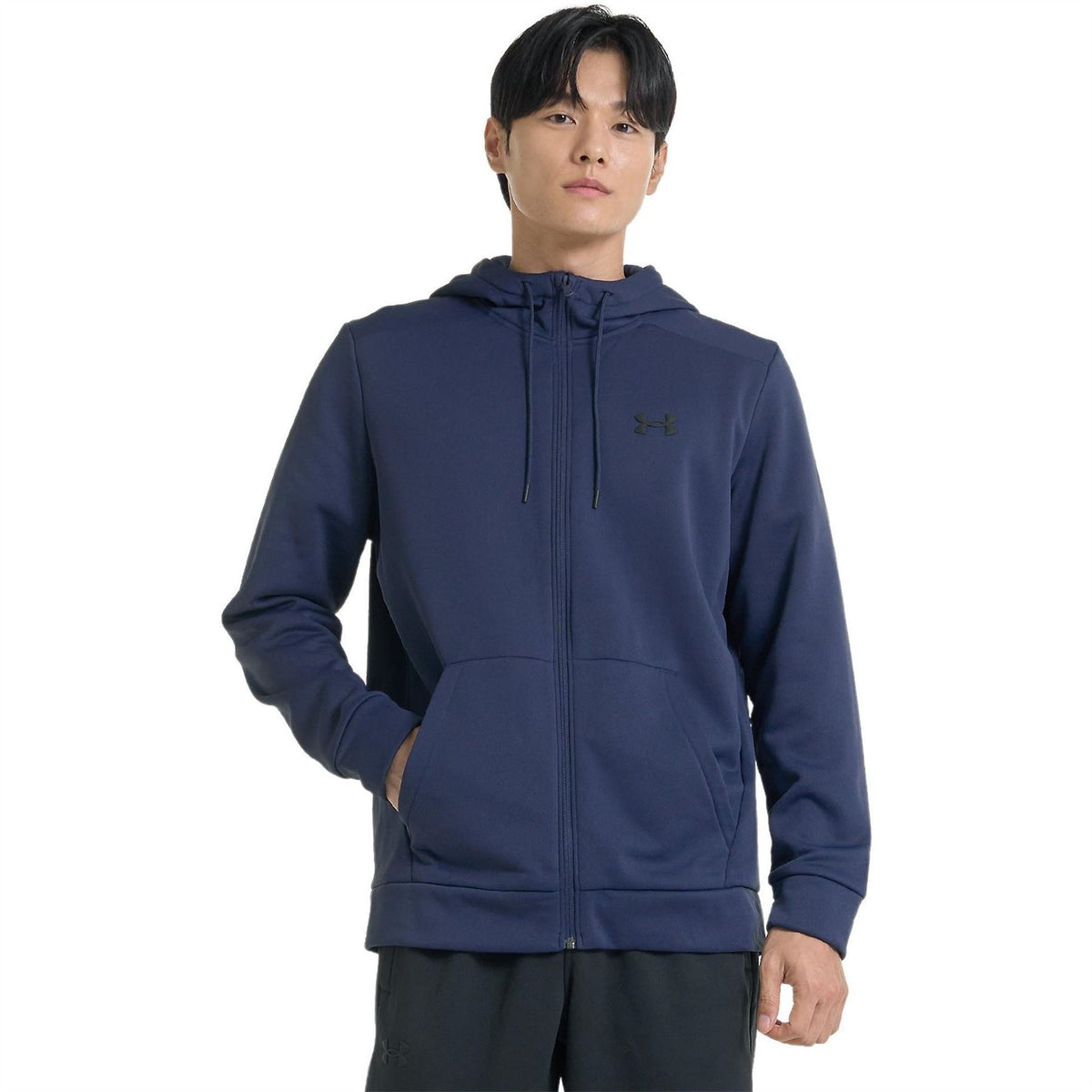 Under Armour Mens Armour Armour Fleece® Full Zip Hoodie