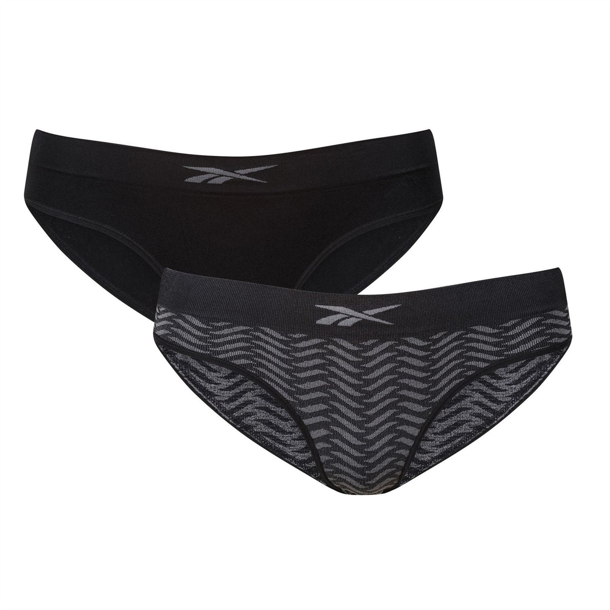 Reebok Womens Pack Briefs Ash