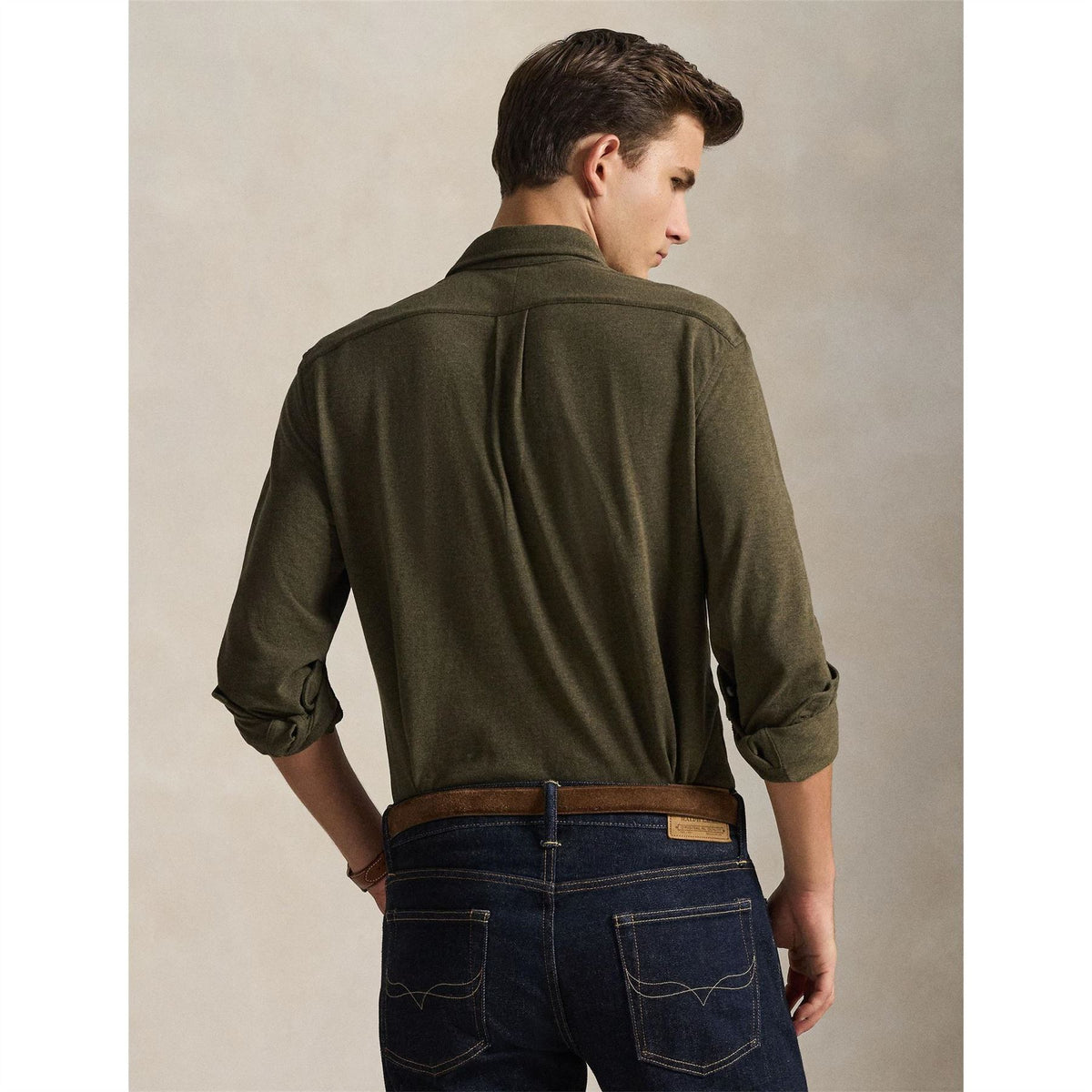 Polo Ralph Lauren Slim Fit Button Down Plain Shirt