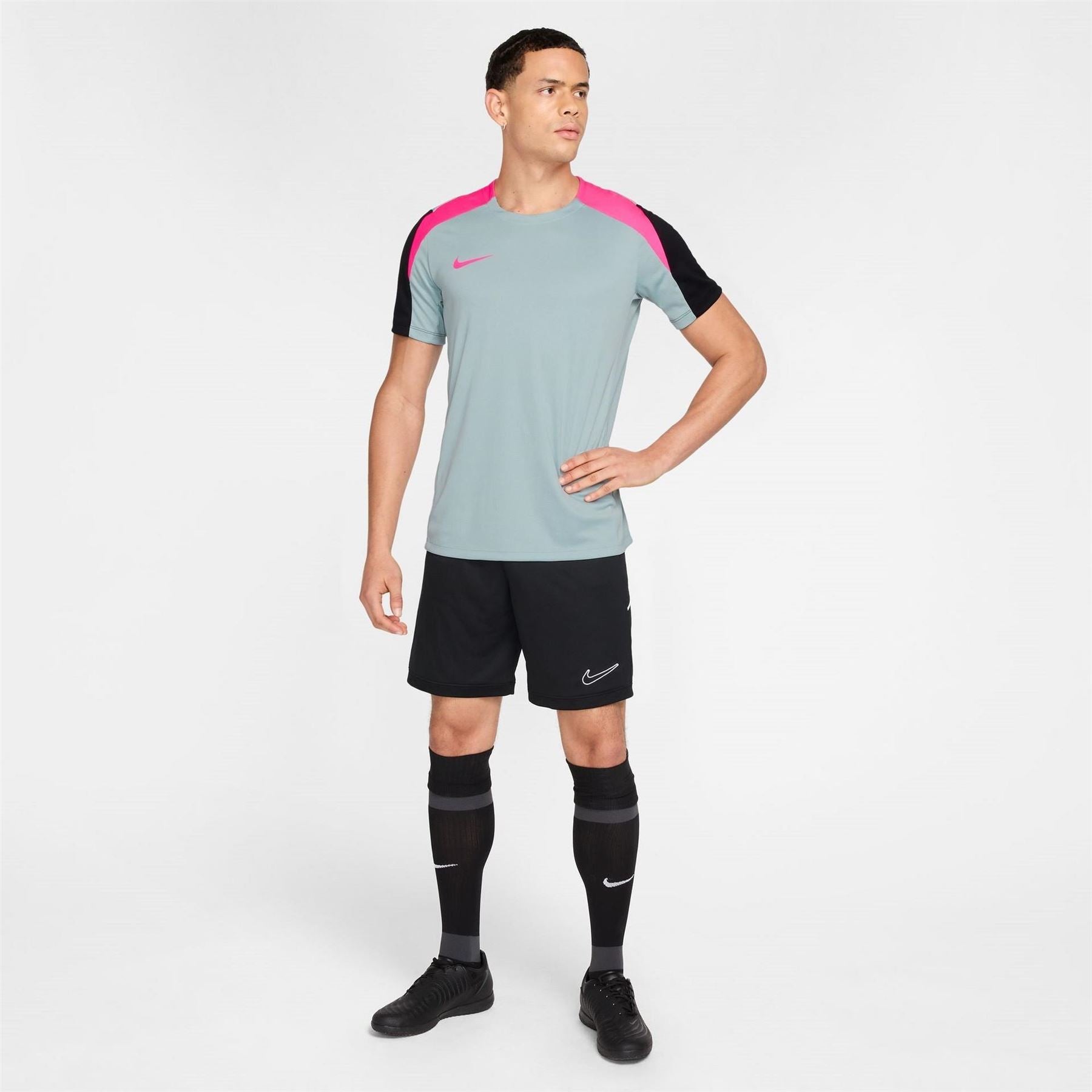 Nike Mens Strike Dri Fit Short Sleeve Global Football Top
