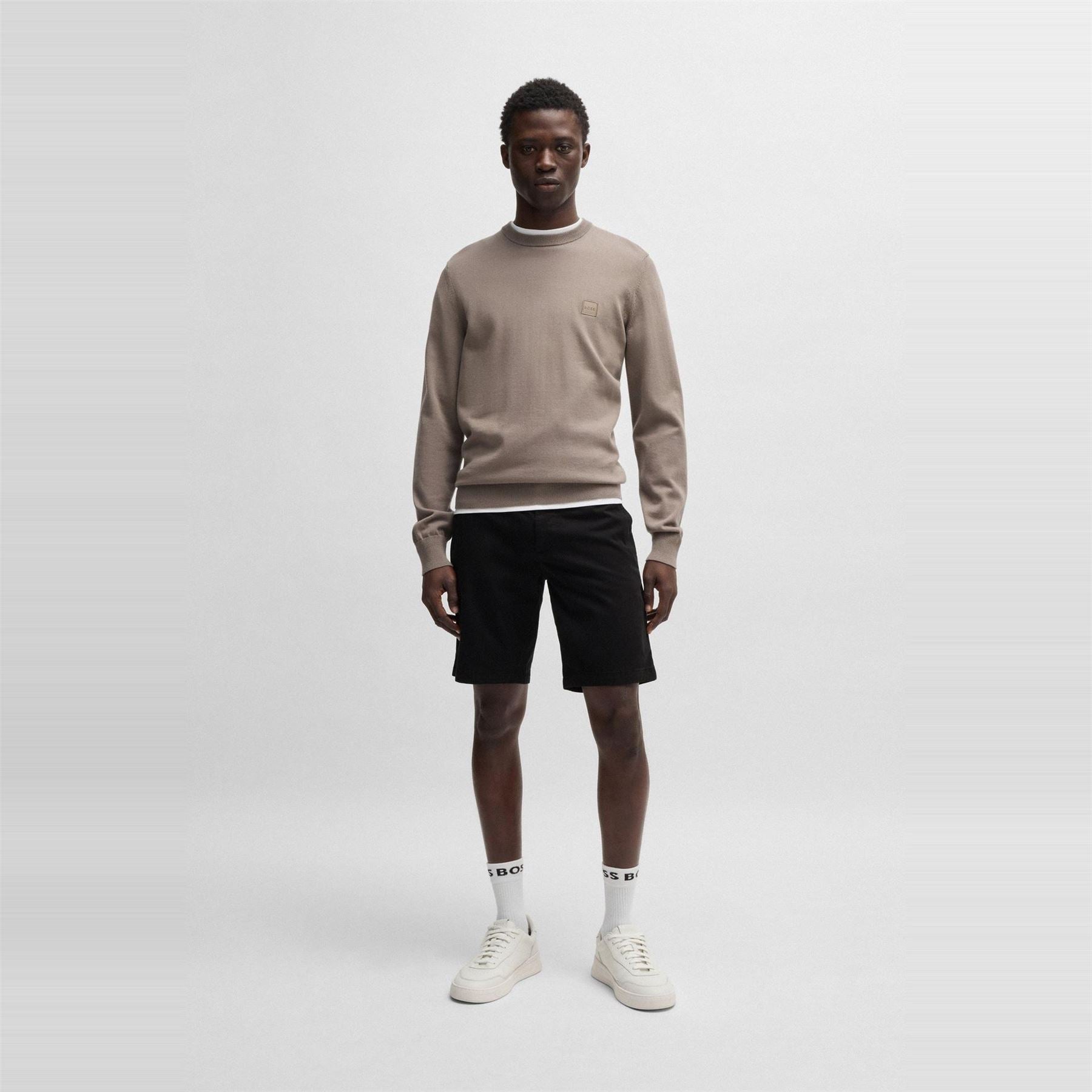 Boss Slim Fit Bermuda Chino Shorts