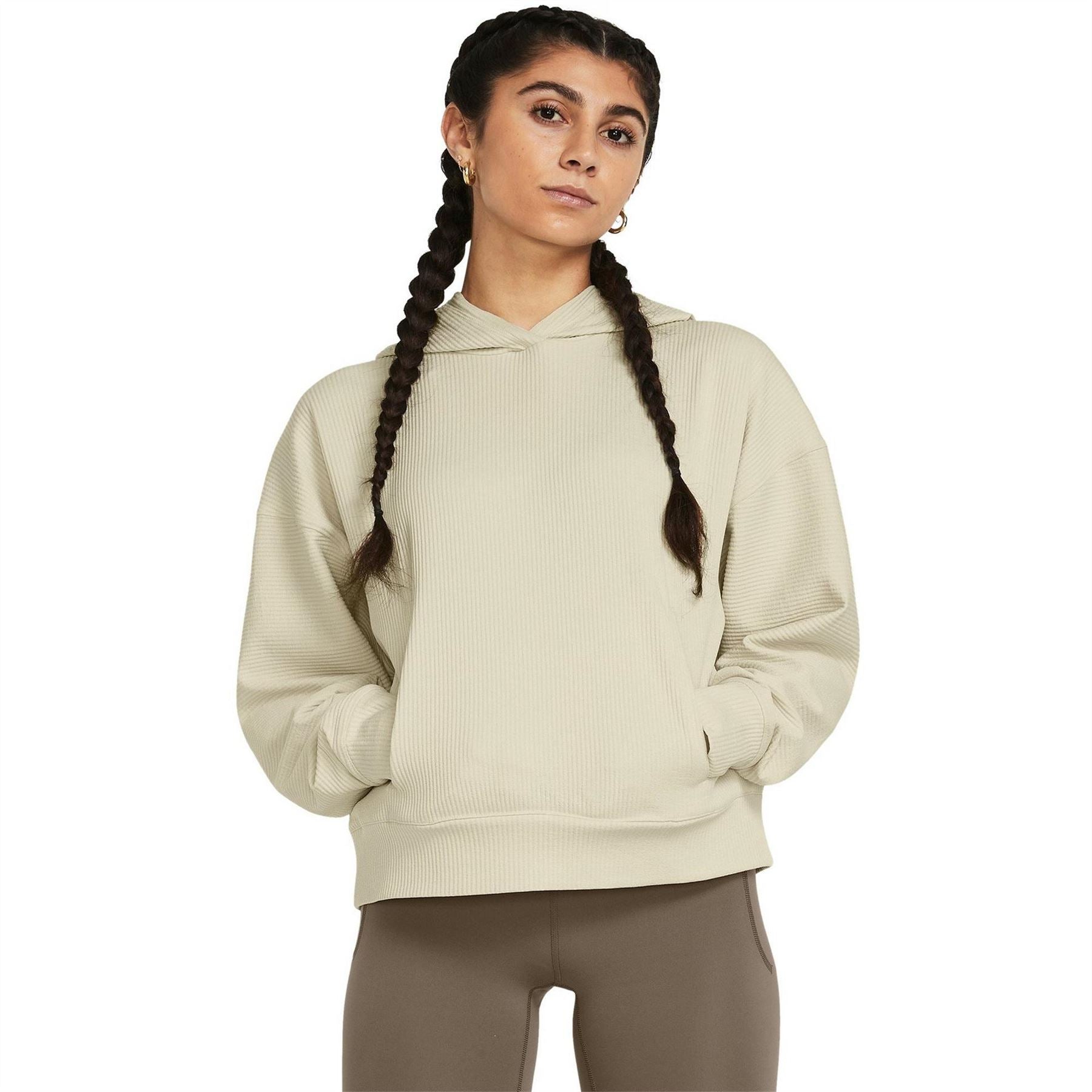 Under Armour Journey Rubber Badge Hooded Long Sleeve Sweatshirt