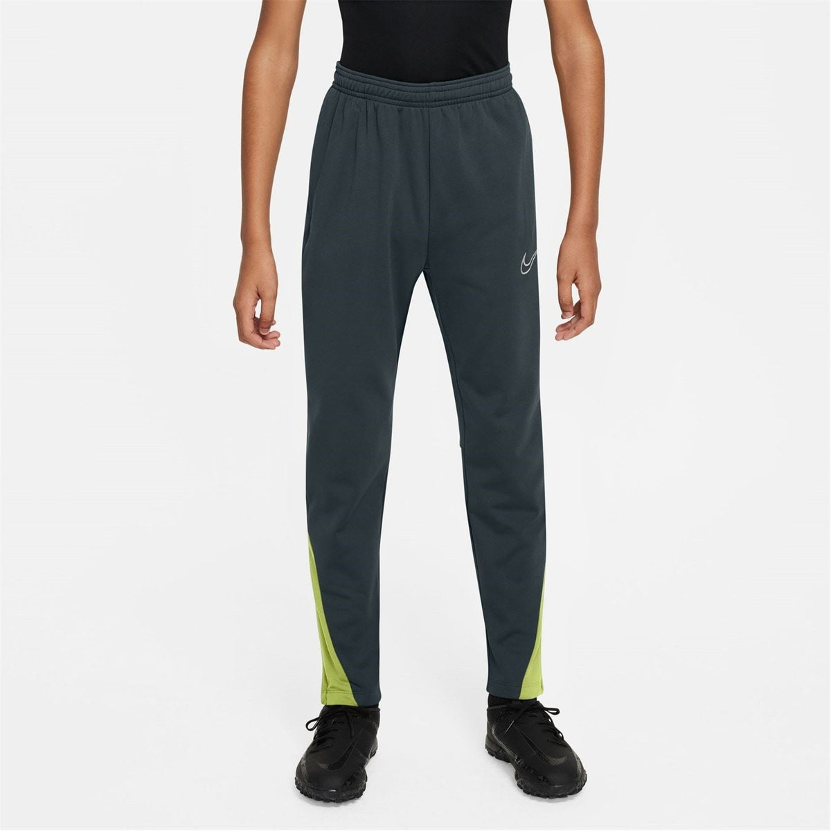 Nike Acad Solid Patterned Slim Track Pants