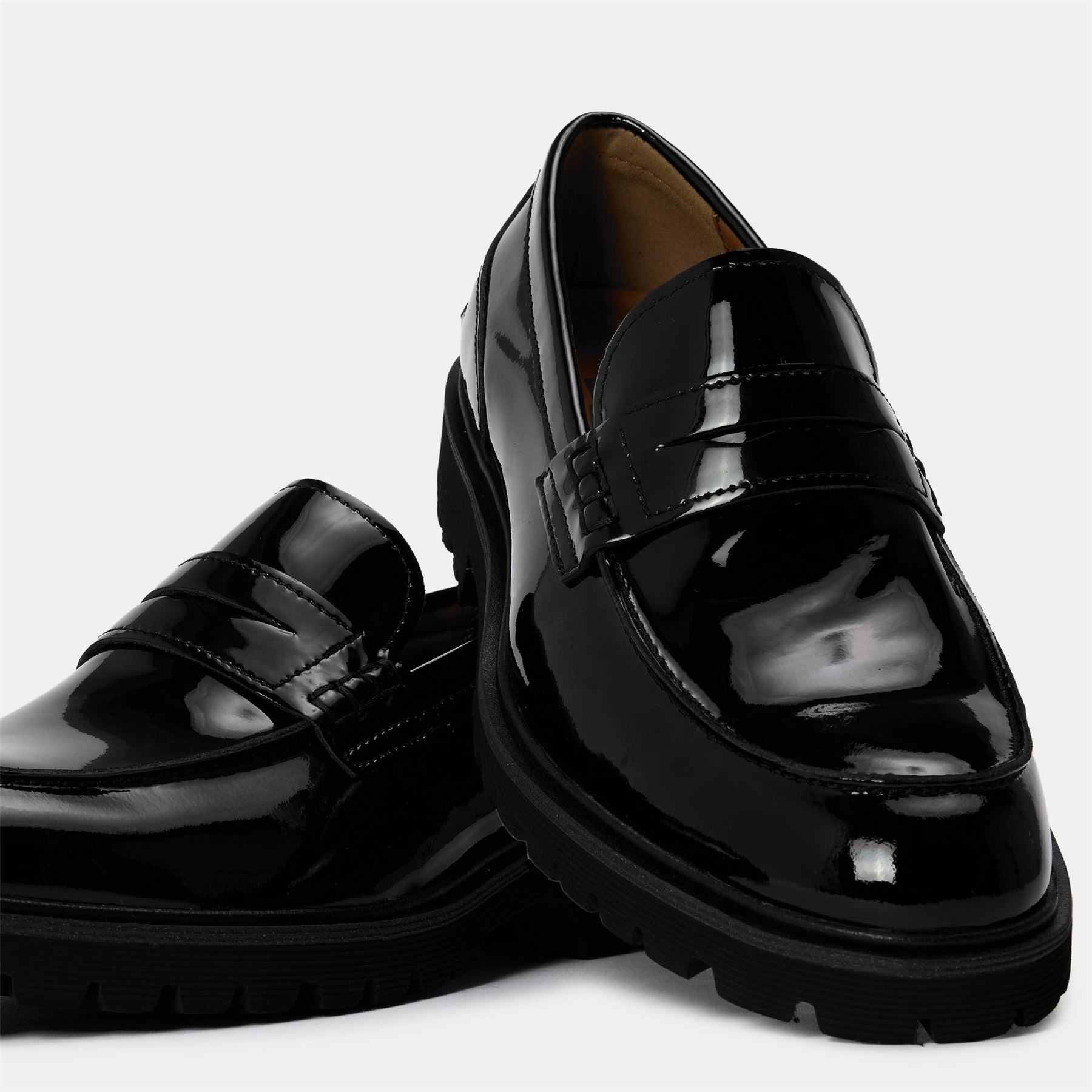 Steve Madden Maisonn Penny Loafers with Moc Toe