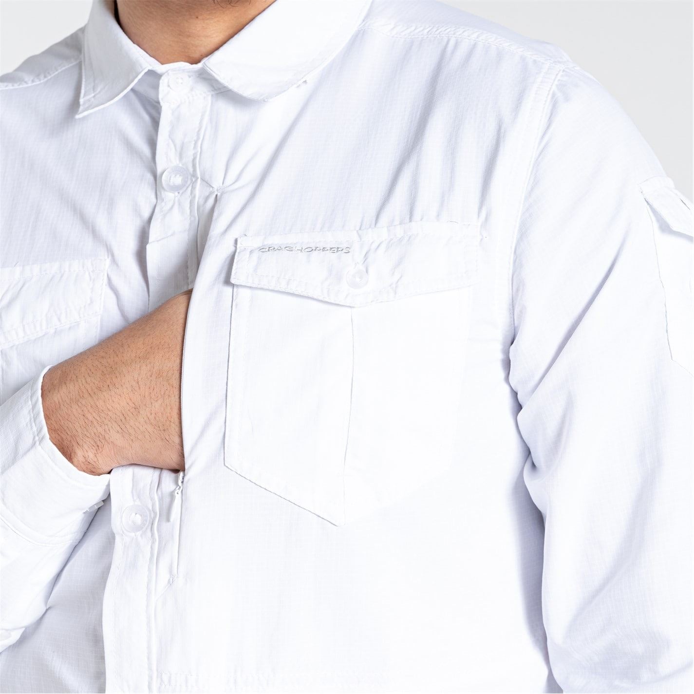 Craghoppers Regular Fit Long Sleeve Cuff Shirt