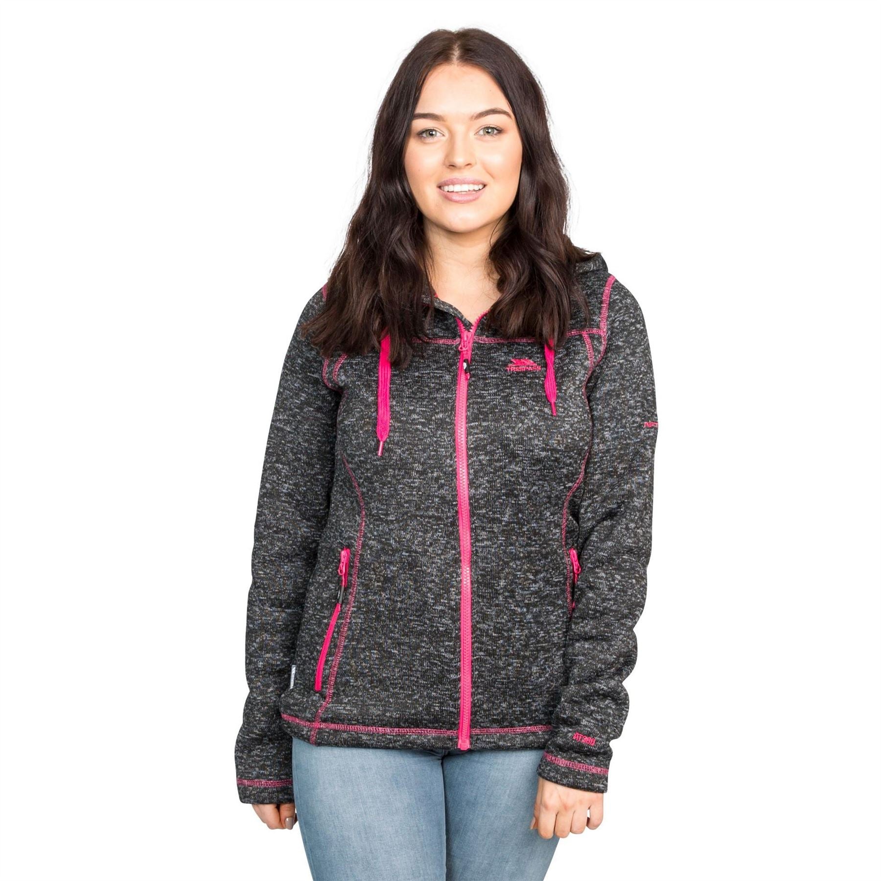 Trespass Odelia Hooded Neck Long Sleeve Sweatshirt