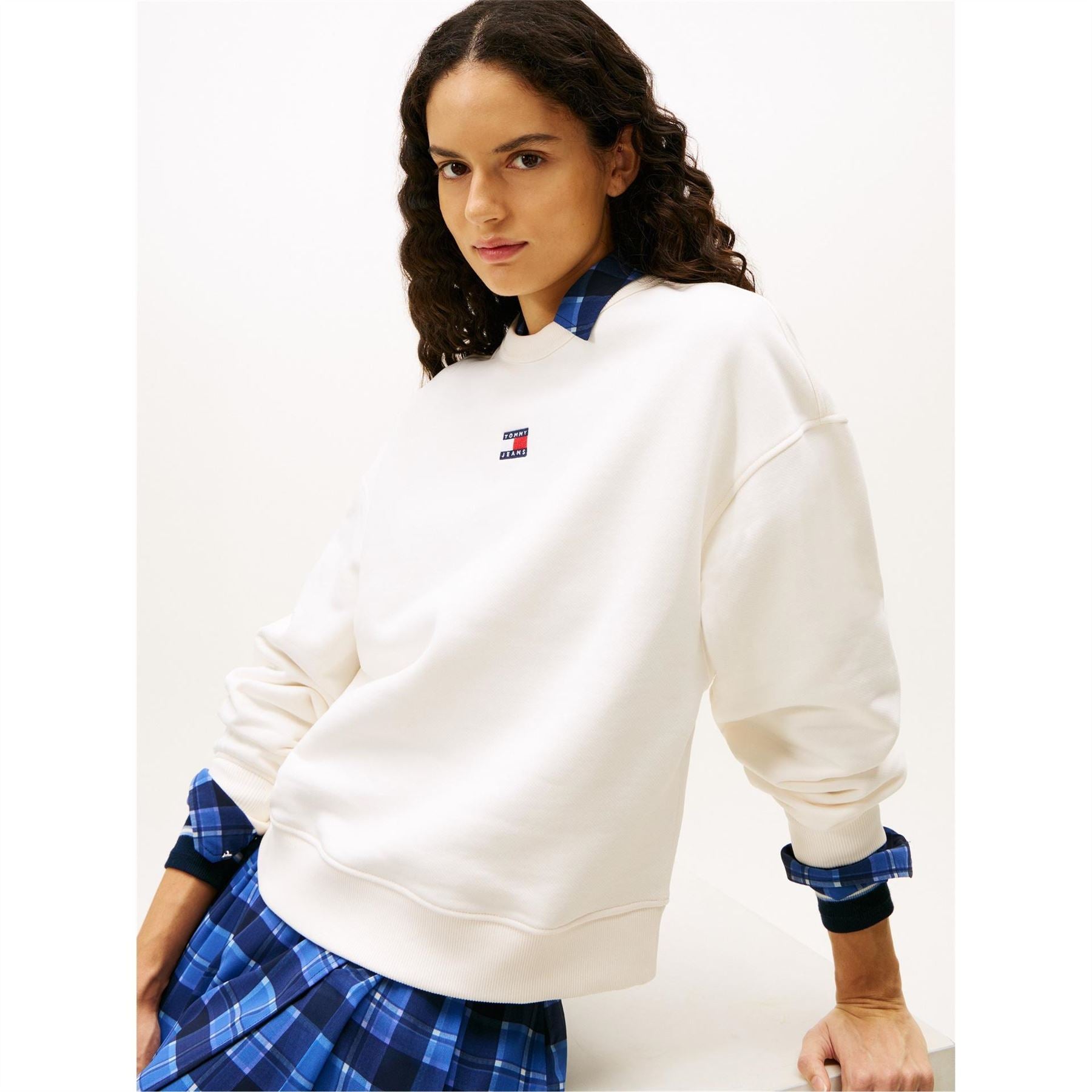 Tommy Jeans Jeans Tjw Bxy Badge Crew Ext