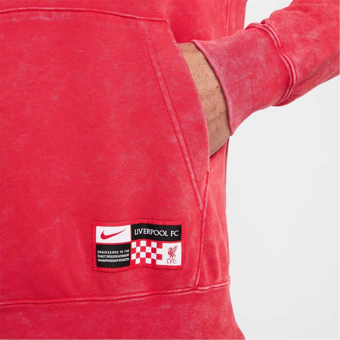 Nike Mens Fc Club Third Football French Terry Pullover Hoodie