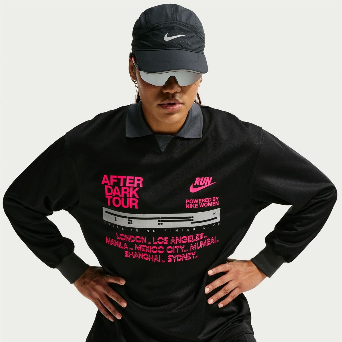 Nike Adt Ls Run Tee Ld64