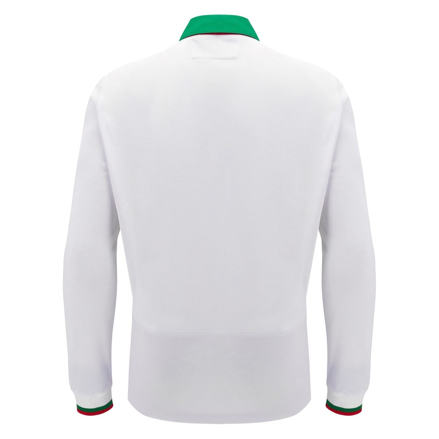 Macron Welsh Rugby Union Long Sleeve Away Shirt 2024 Adults
