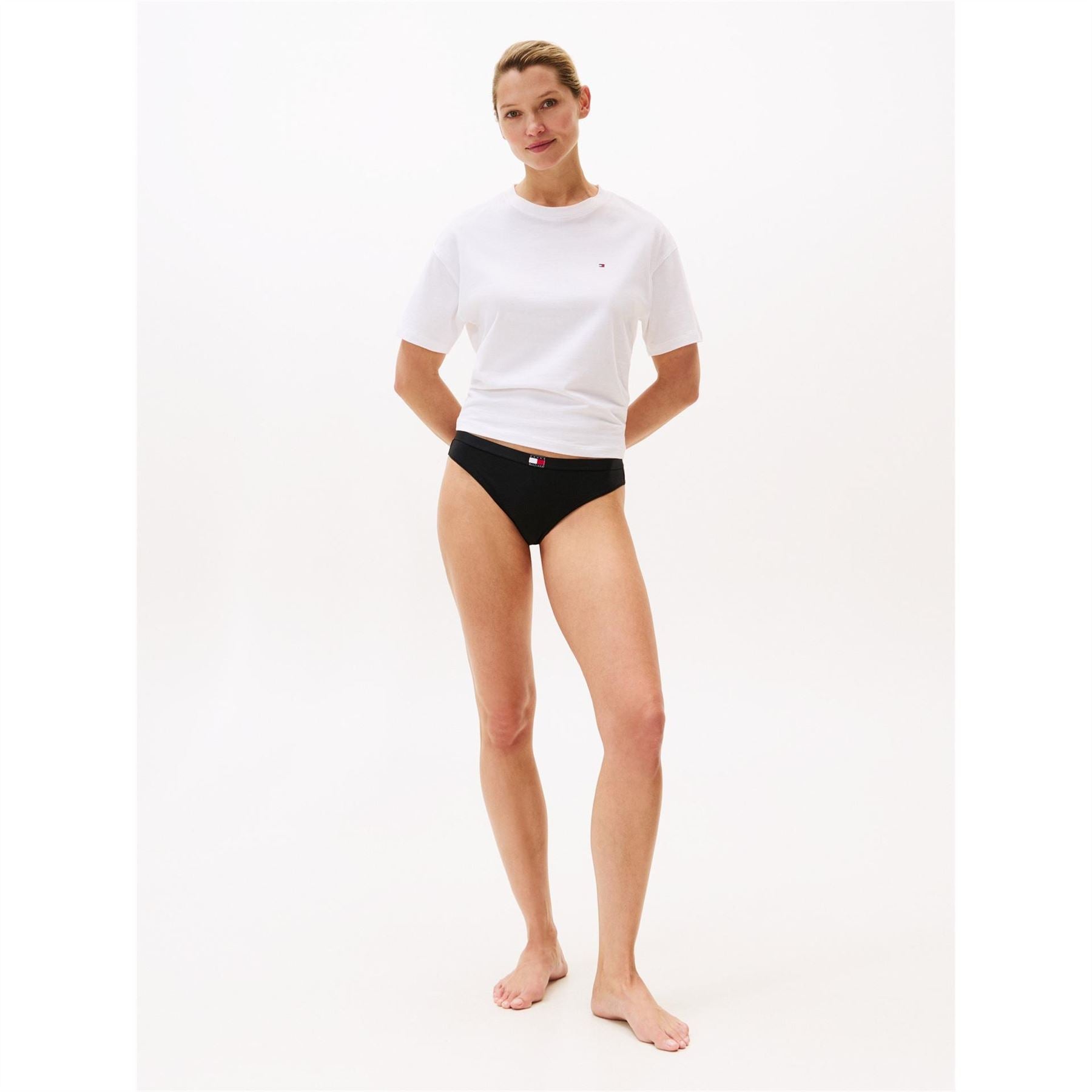 Tommy Hilfiger 3 Pack Solid Patterned Thong
