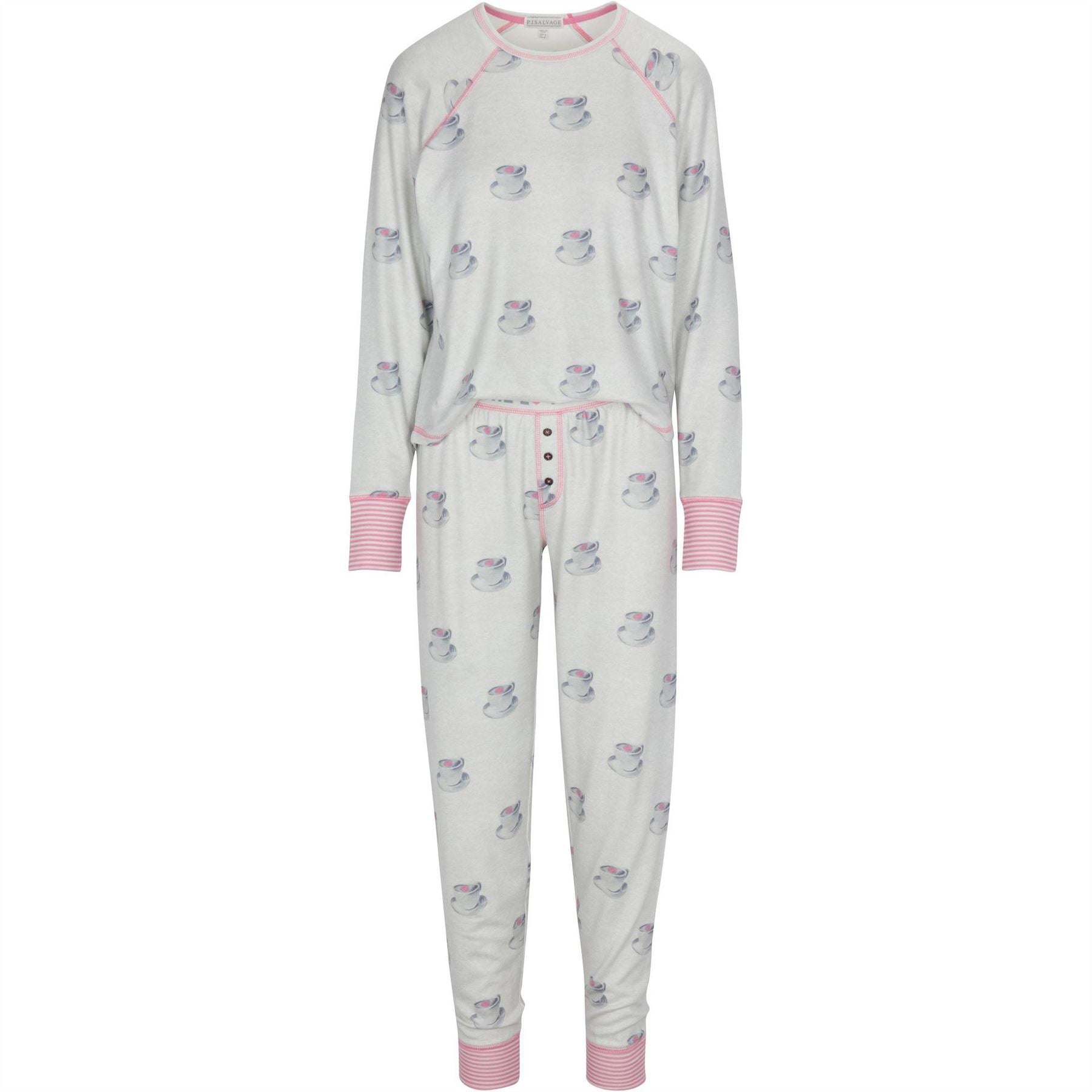 PJ Salvage Salvage Teacup Pyjama Set