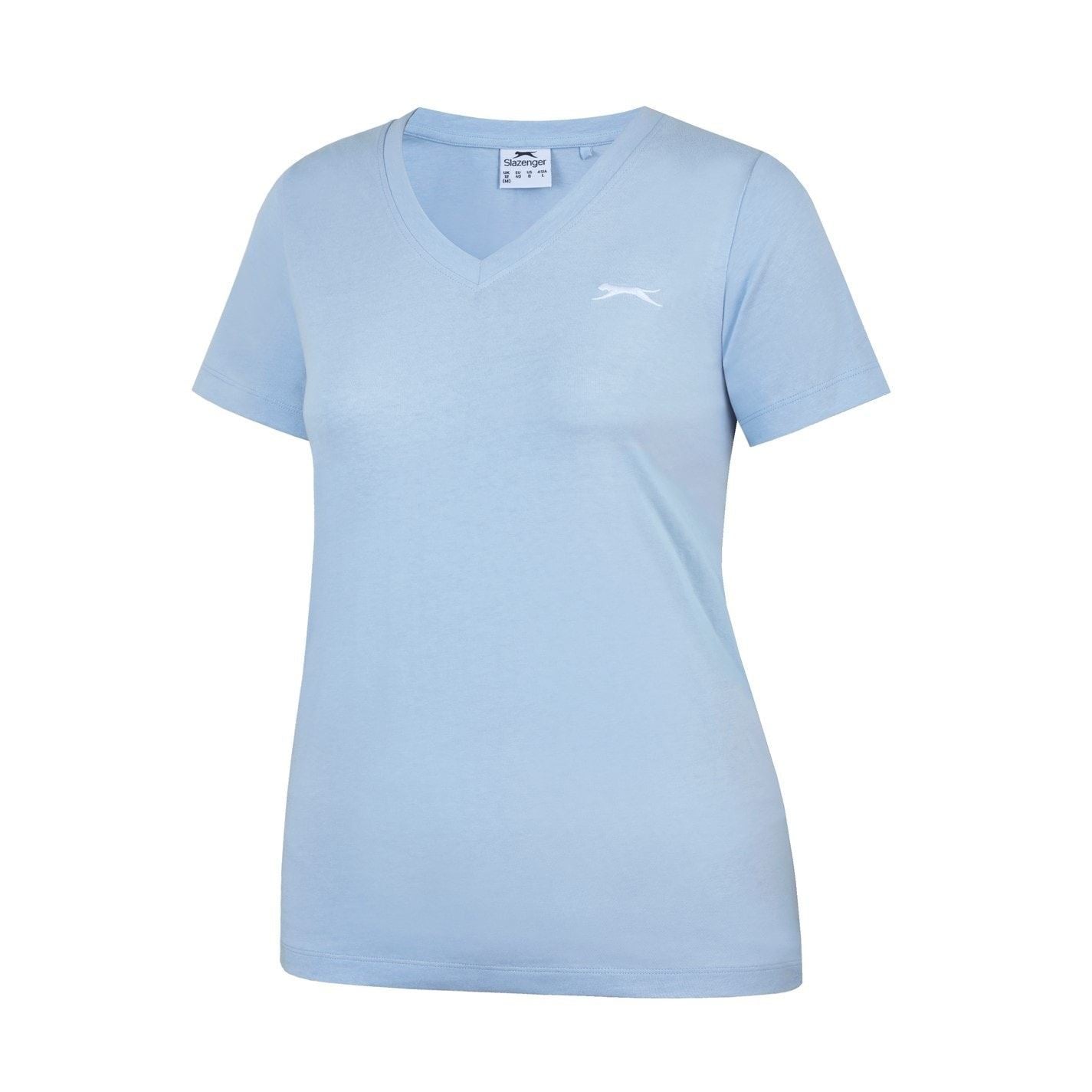 Slazenger Ladies V Neck Tee Shirt