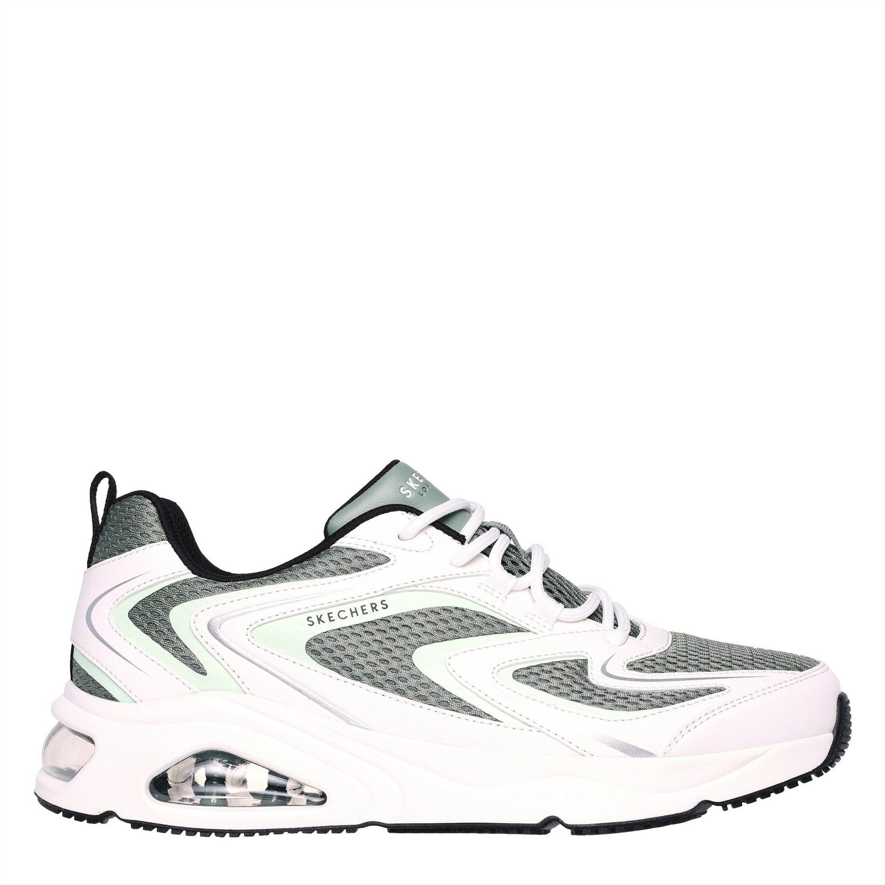 Skechers Mens W 3d Print Overlay Low Top Trainers