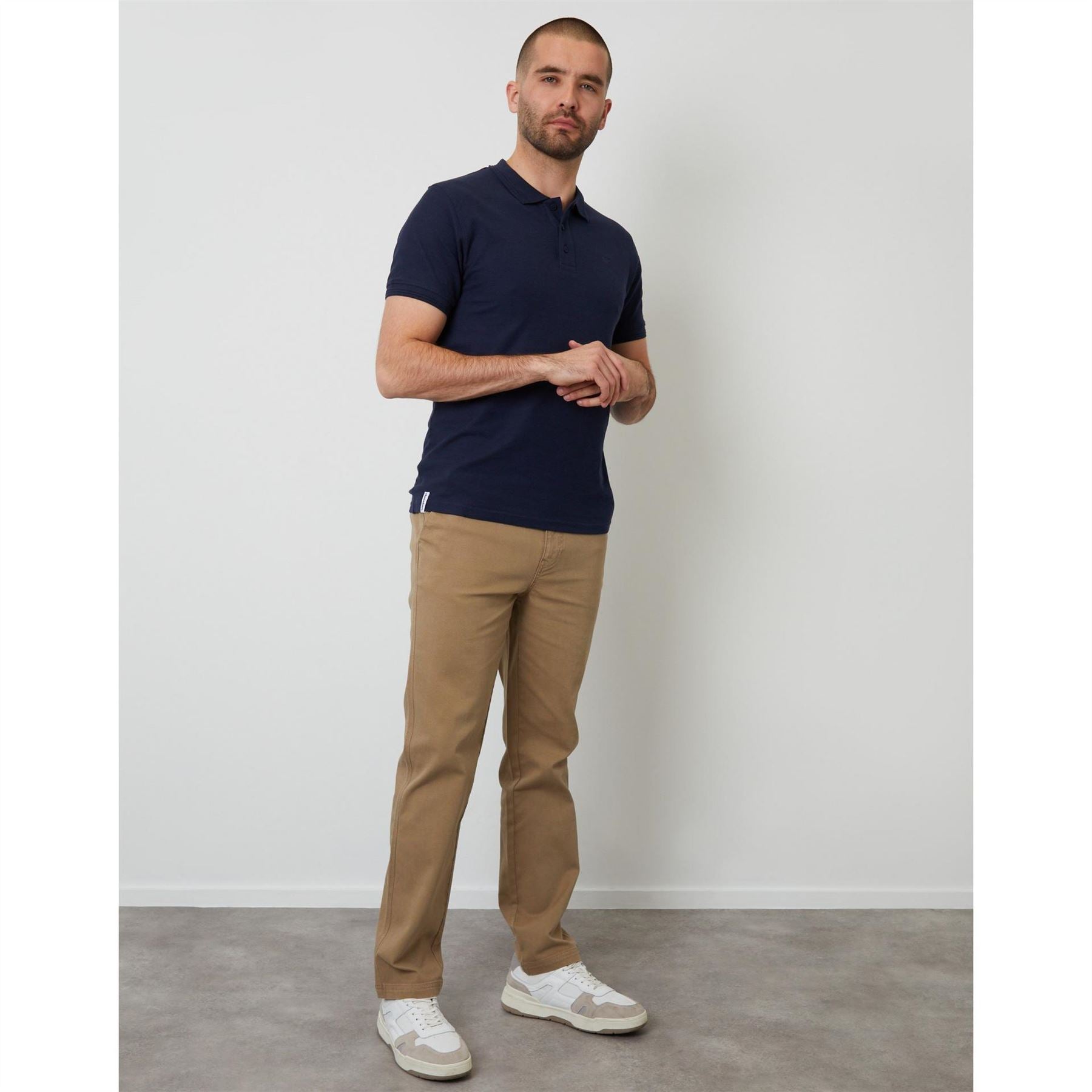 Threadbare Tb Malbork Short Sleeve Polo Shirt