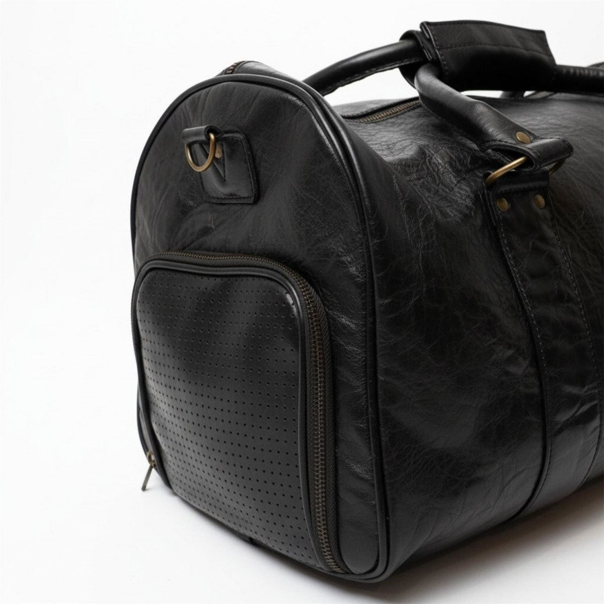 Everlast 1910 Leather Holdall Bag