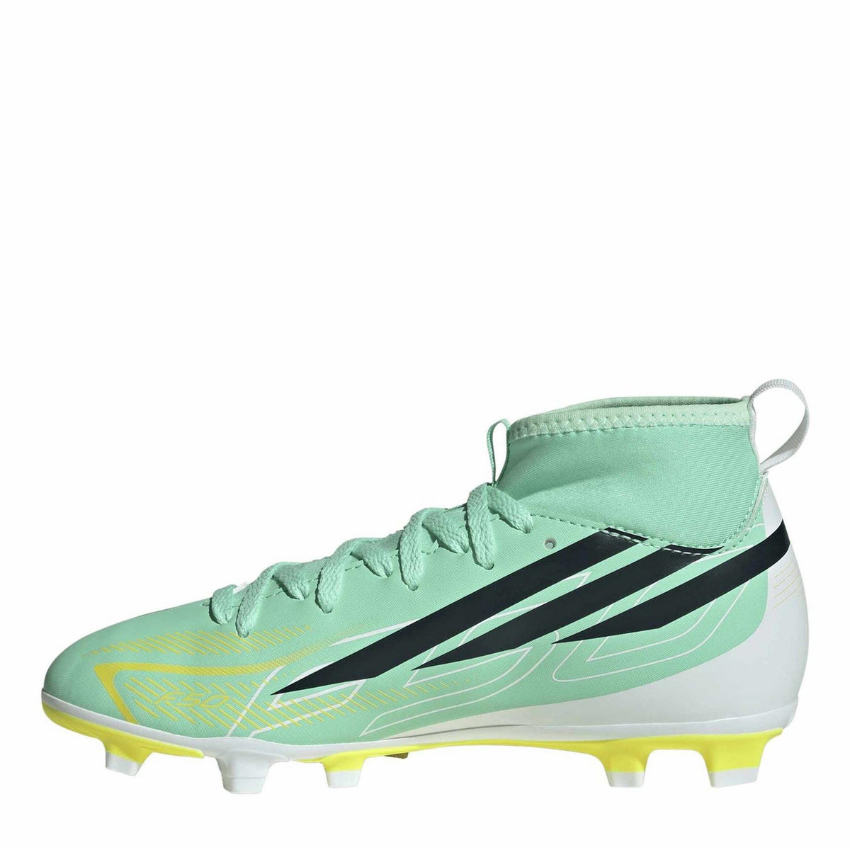 adidas Hyperfast Club Mid Firm Ground Football Boots Juniors